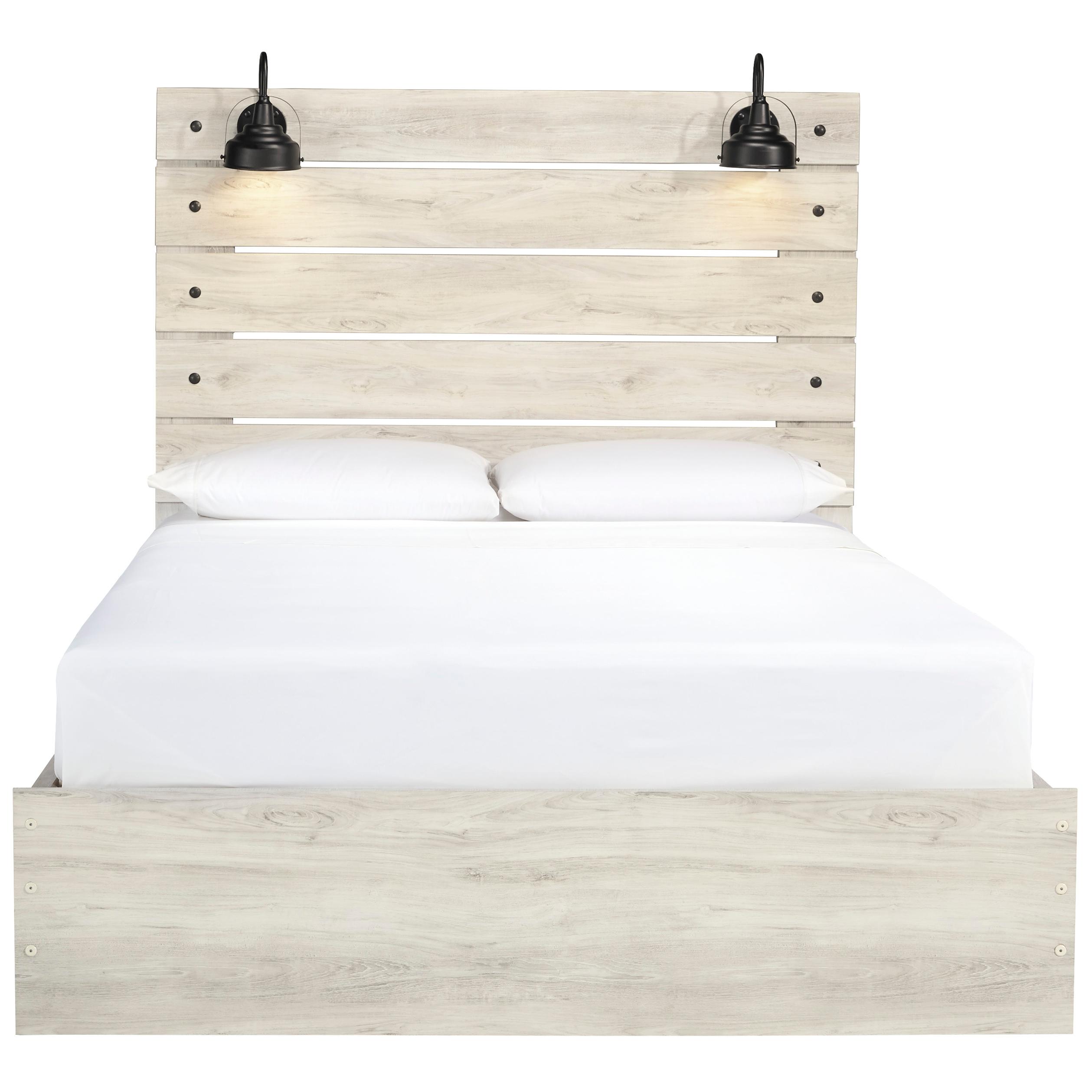 Signature Design by Ashley Cambeck Queen Panel Bed with Storage B192-57/B192-54/B192-160/B100-13 - Image 3