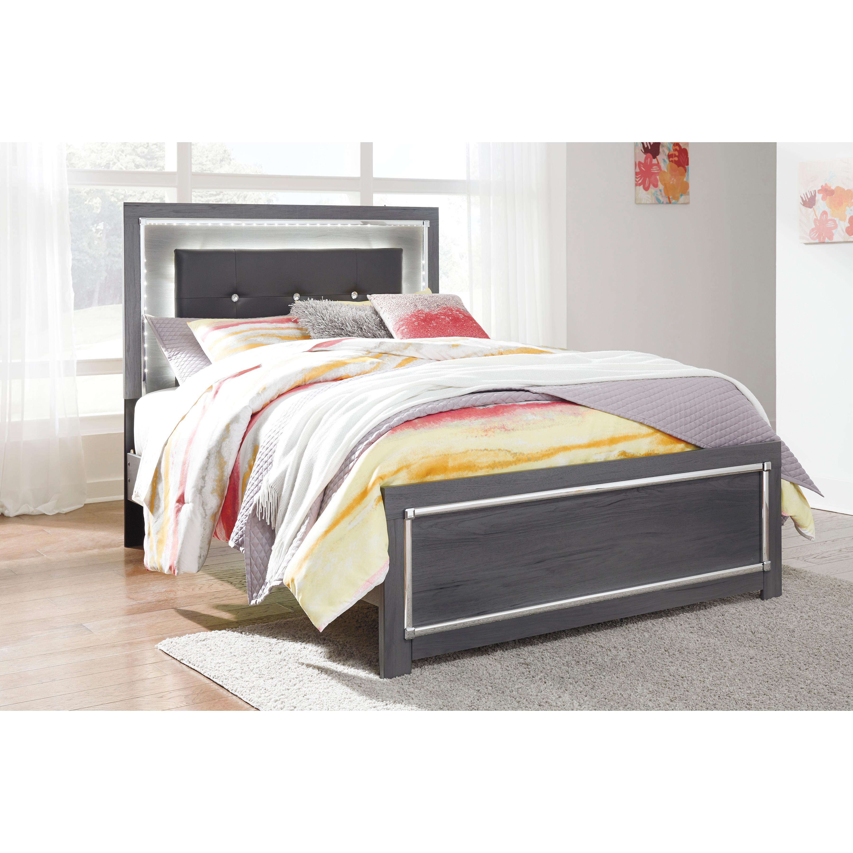 Signature Design by Ashley Lodanna B214B4 Full Panel Bed - Image 2