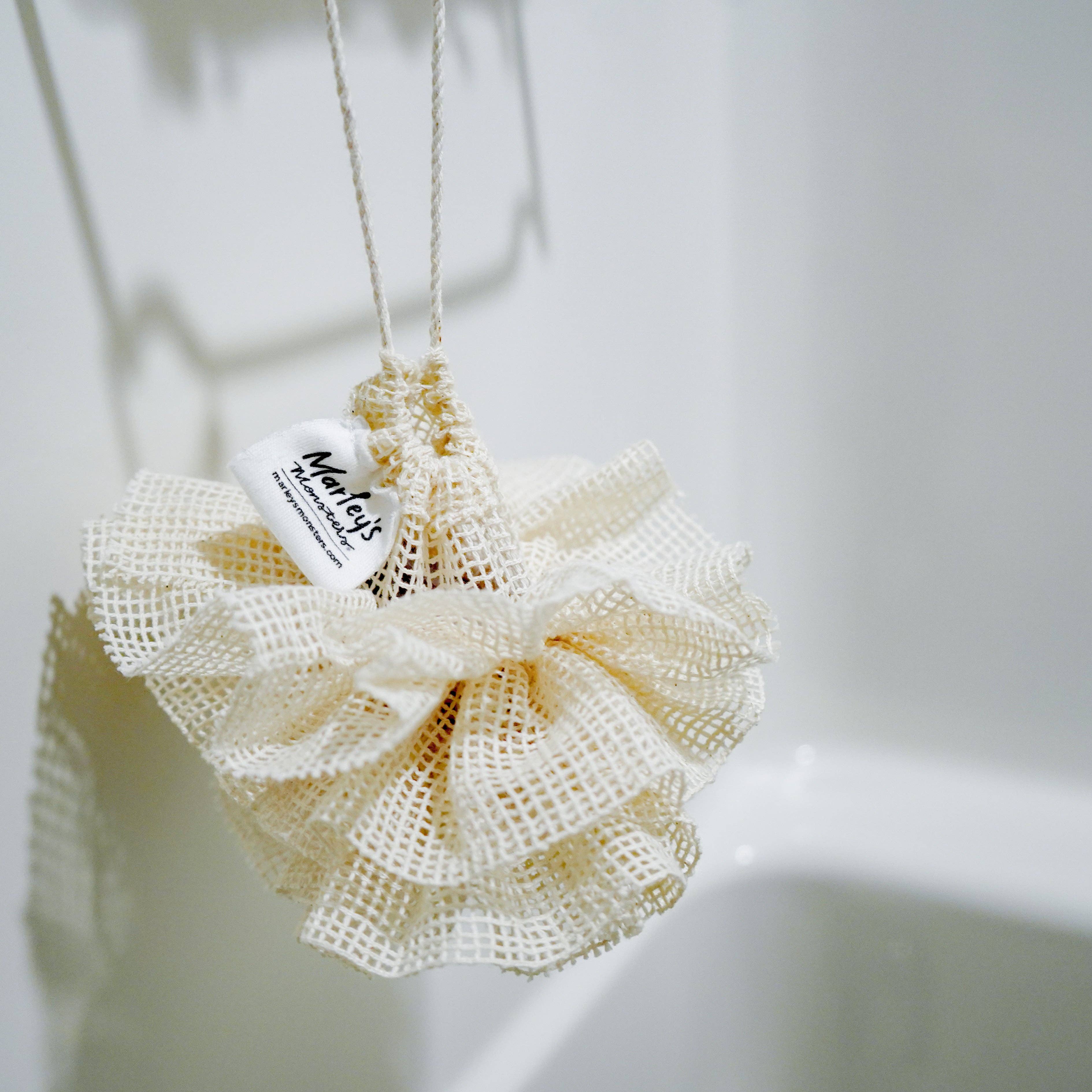 Soap Saver Pouf: Organic Cotton - Image 2