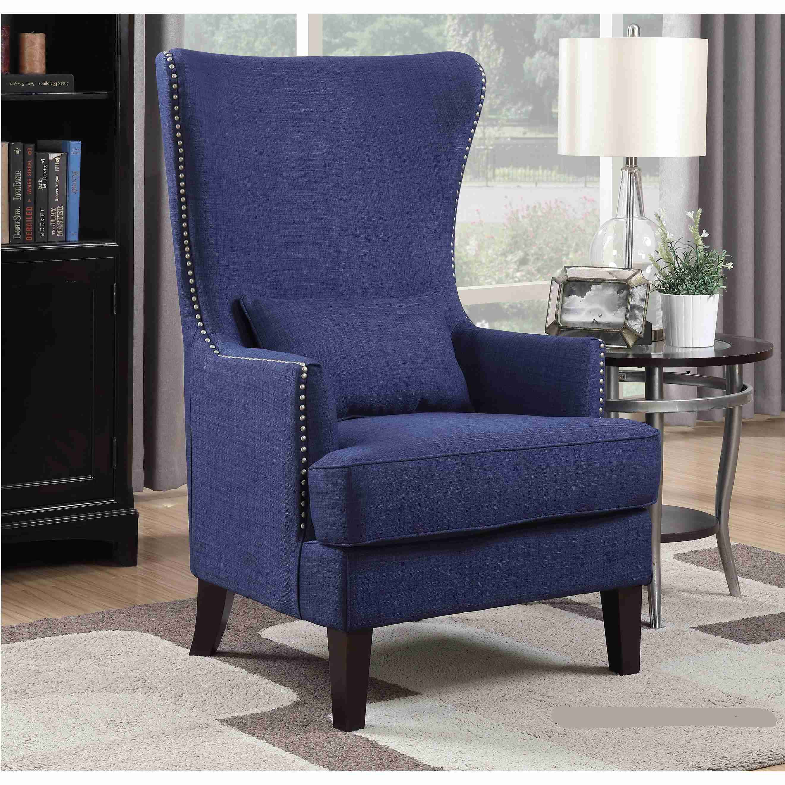 Elements International Kori Stationary Fabric Accent Chair UKR080100