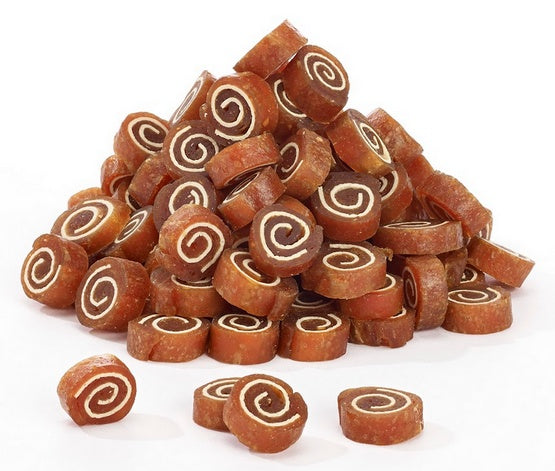 Maced 100% Smakowite sushi z kaczką i rybą 60g - miękkie mini kąski do nagradzania - Image 1