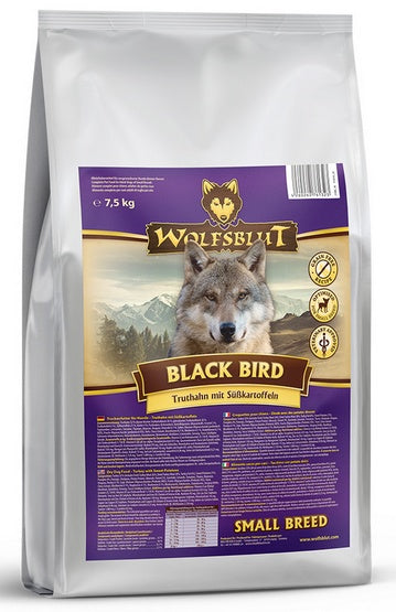 Wolfsblut dog black bird adult small - bezzbożowa receptura z indykiem dla małych ras - Image 1