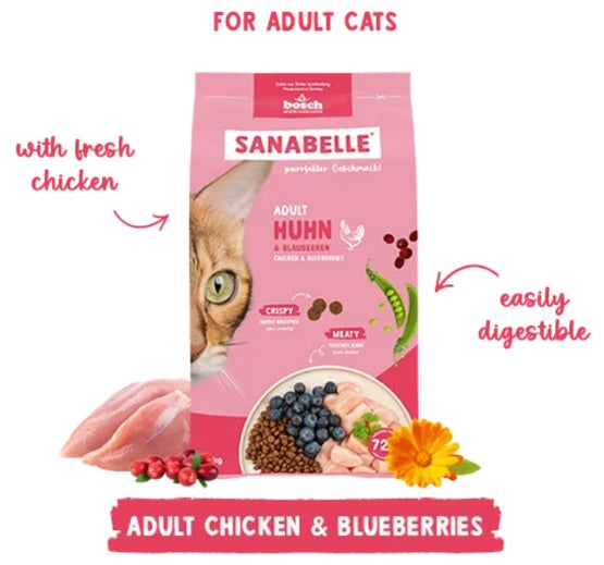 Sanabelle Adult Huhn z kurczakiem 400g - Image 3