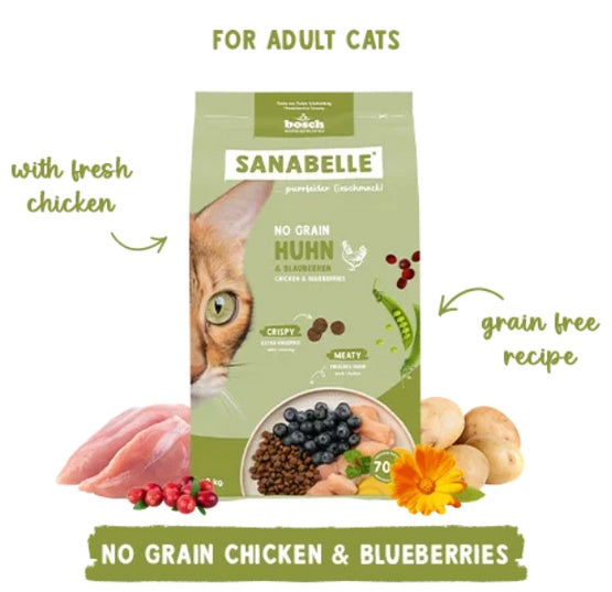 Sanabelle Adult No Grain Huhn - bezzbożowa z kurczakiem 400g - Image 3