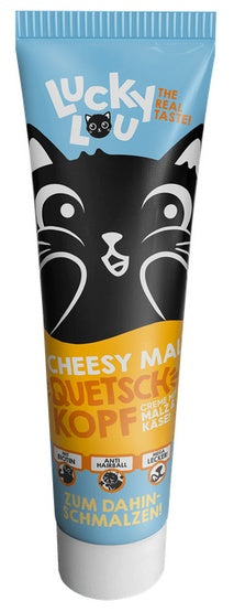 Lucky Lou Quetschkopfe Ser+Słód pasta odkłaczająca 100g - wspiera ograniczenie kul włosowych - Image 1