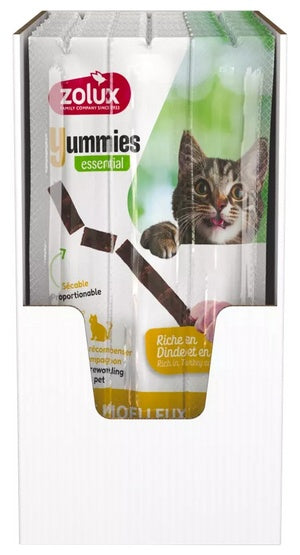 Zolux Yummies Miękki przysmak dla kota - Pałeczki Indyk & Wątróbka 3x5g - Image 2