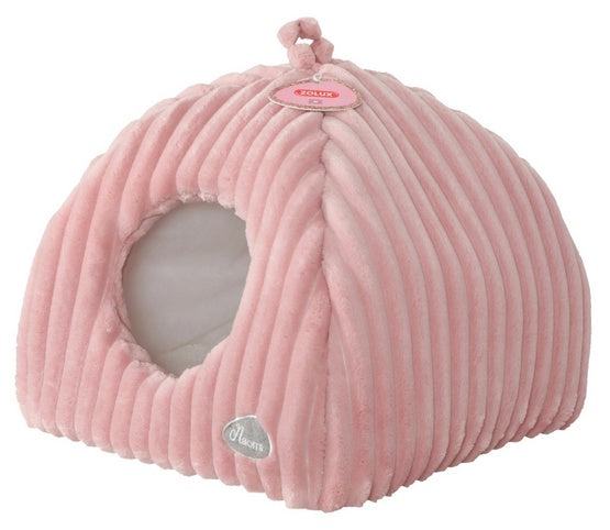 Zolux Legowisko Naomi igloo 41x41x40cm różowe [500133ROS] - Image 2