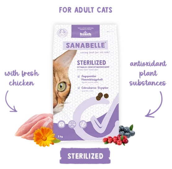 Sanabelle Sterilized 8kg - Image 2