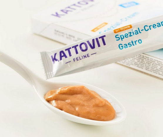 Kattovit Feline Pasta Gastro Cream 90 g (6x15 g) - poręczne saszetki z elektrolitami dla wrażliwego brzucha - Image 3