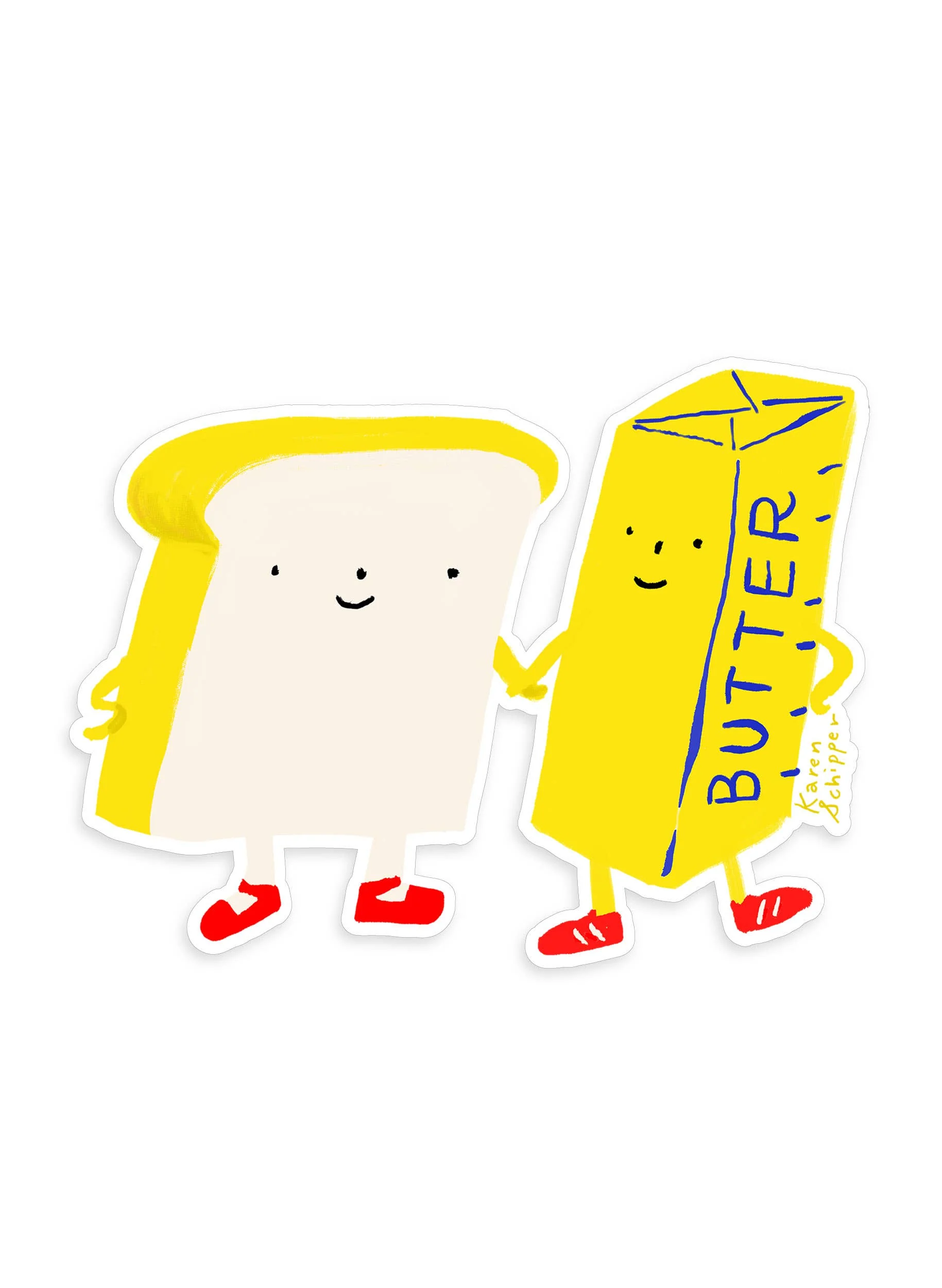 Bread and Butter Sticker - Image 1