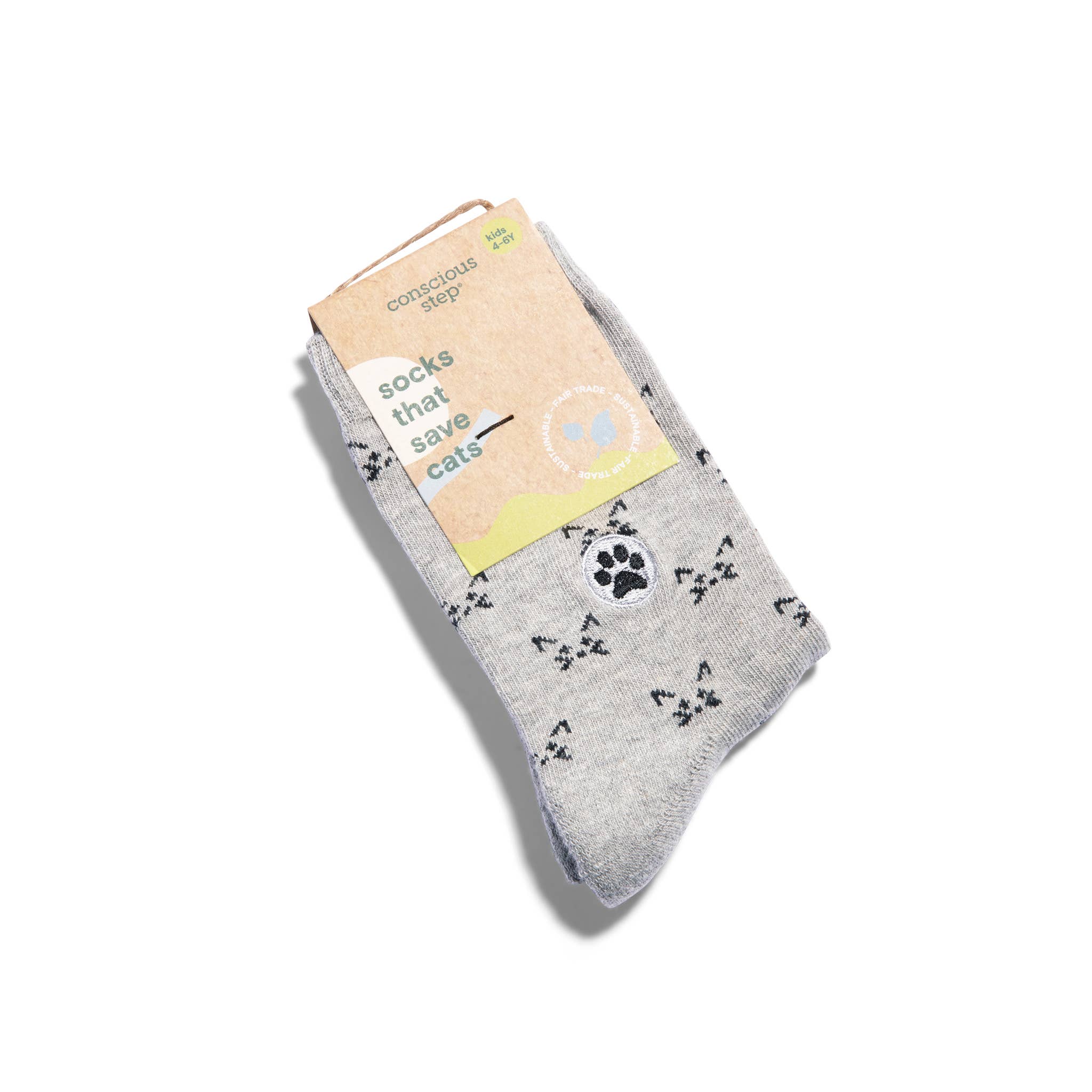 Kids Socks that Save Cats: Youth - Image 1