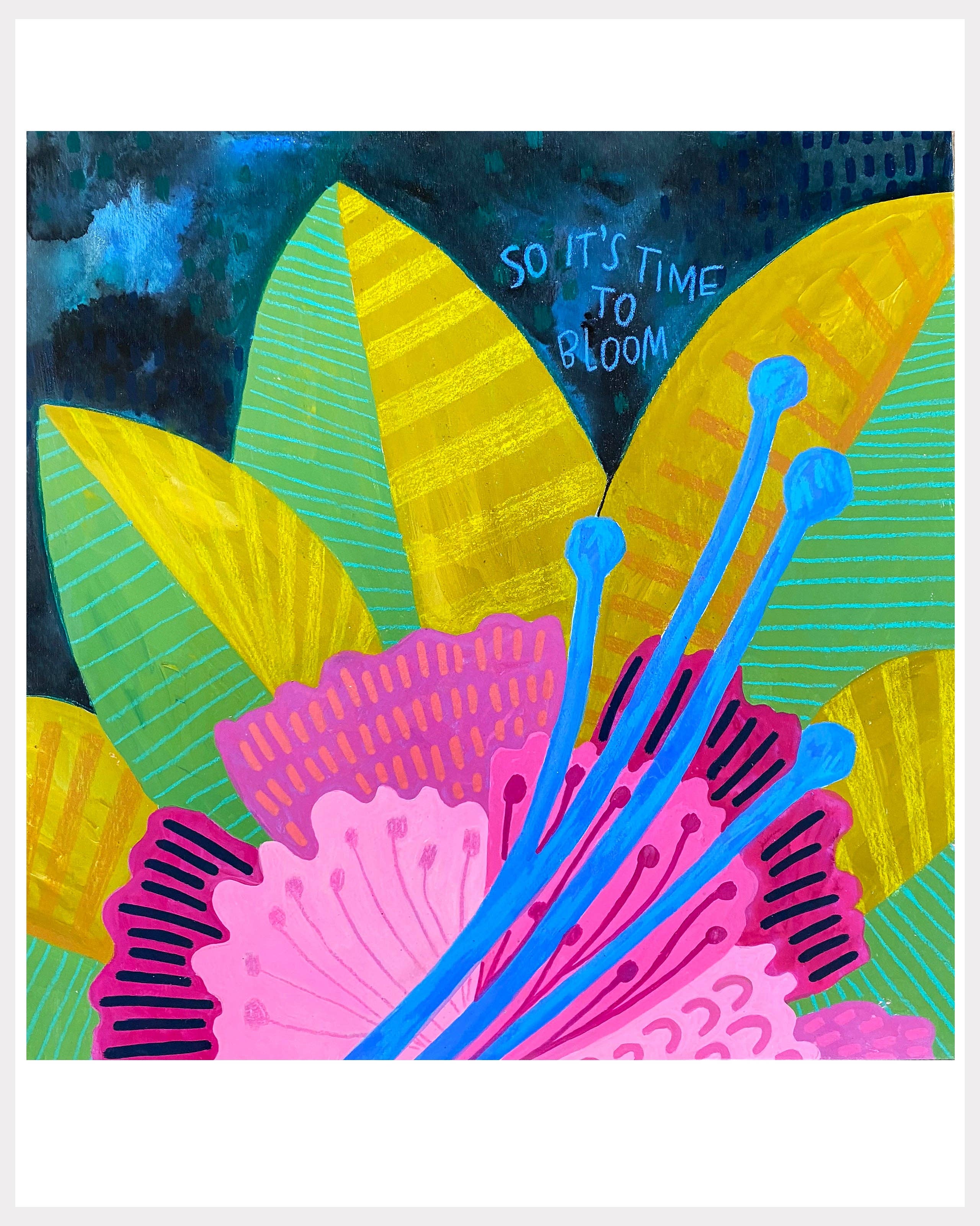 Time To Bloom – Art Print - Image 2