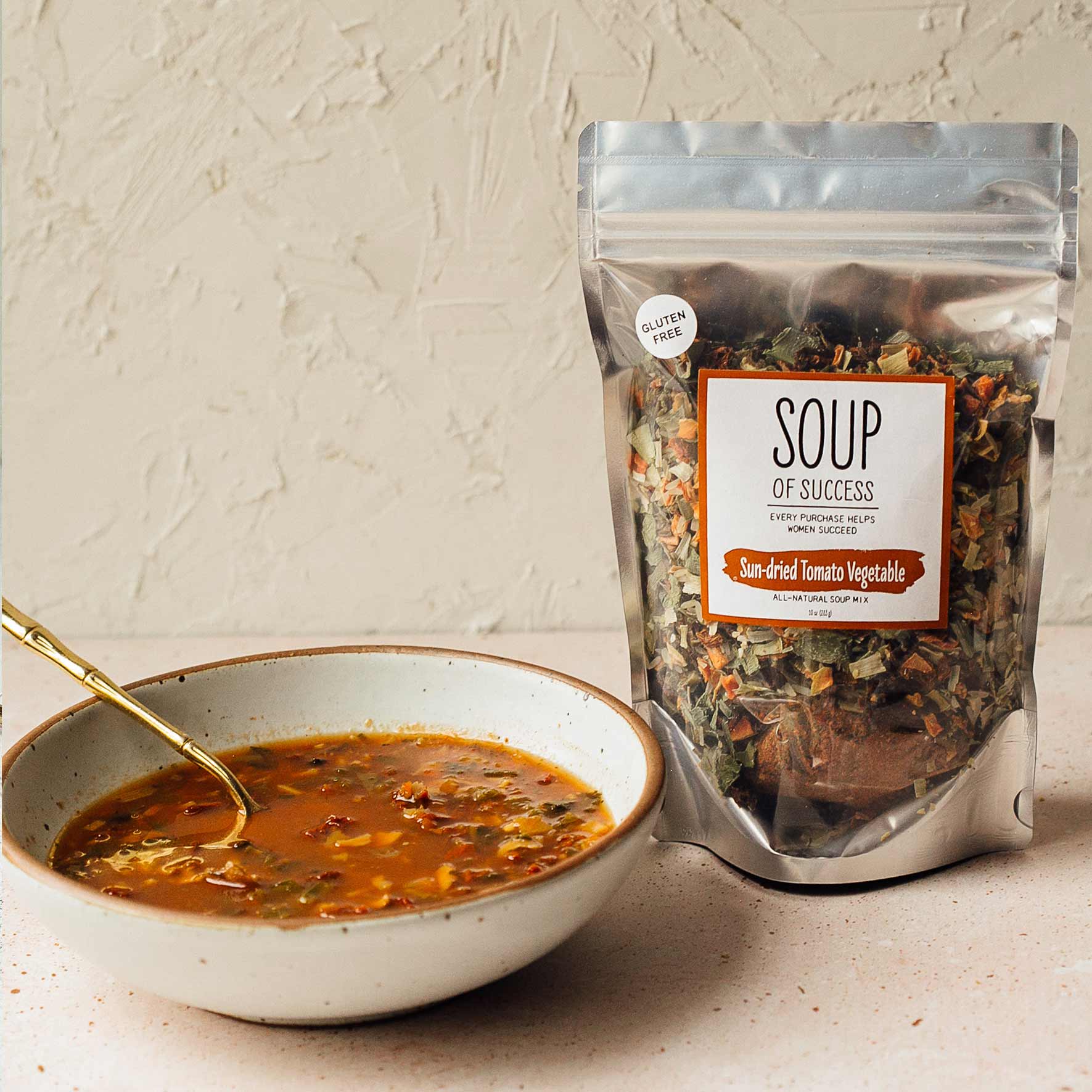 Sun-dried Tomato Vegetable Soup - Image 1