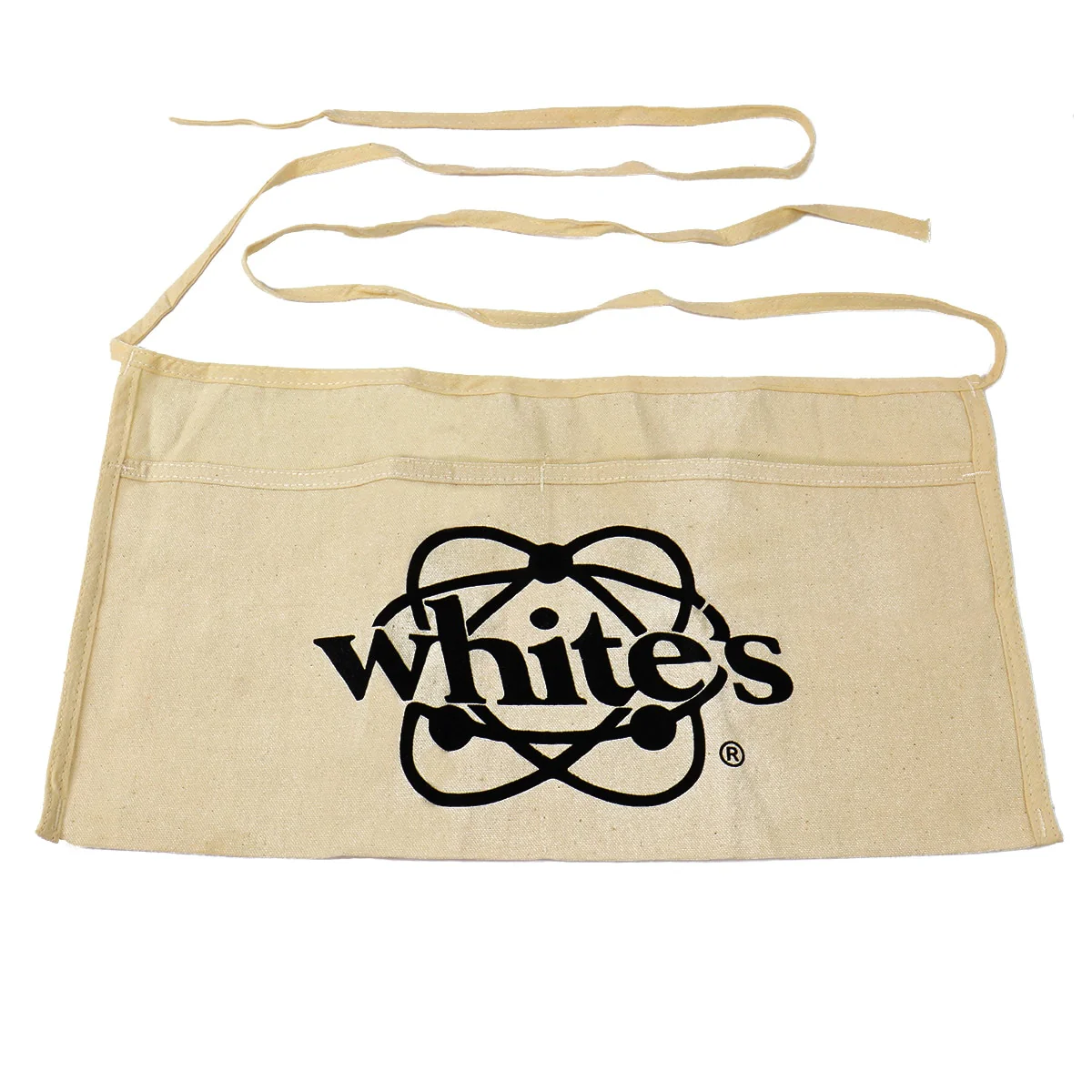 White's Treasure Hunt Apron - Dual Pouch Canvas Detecting Apron - Image 2
