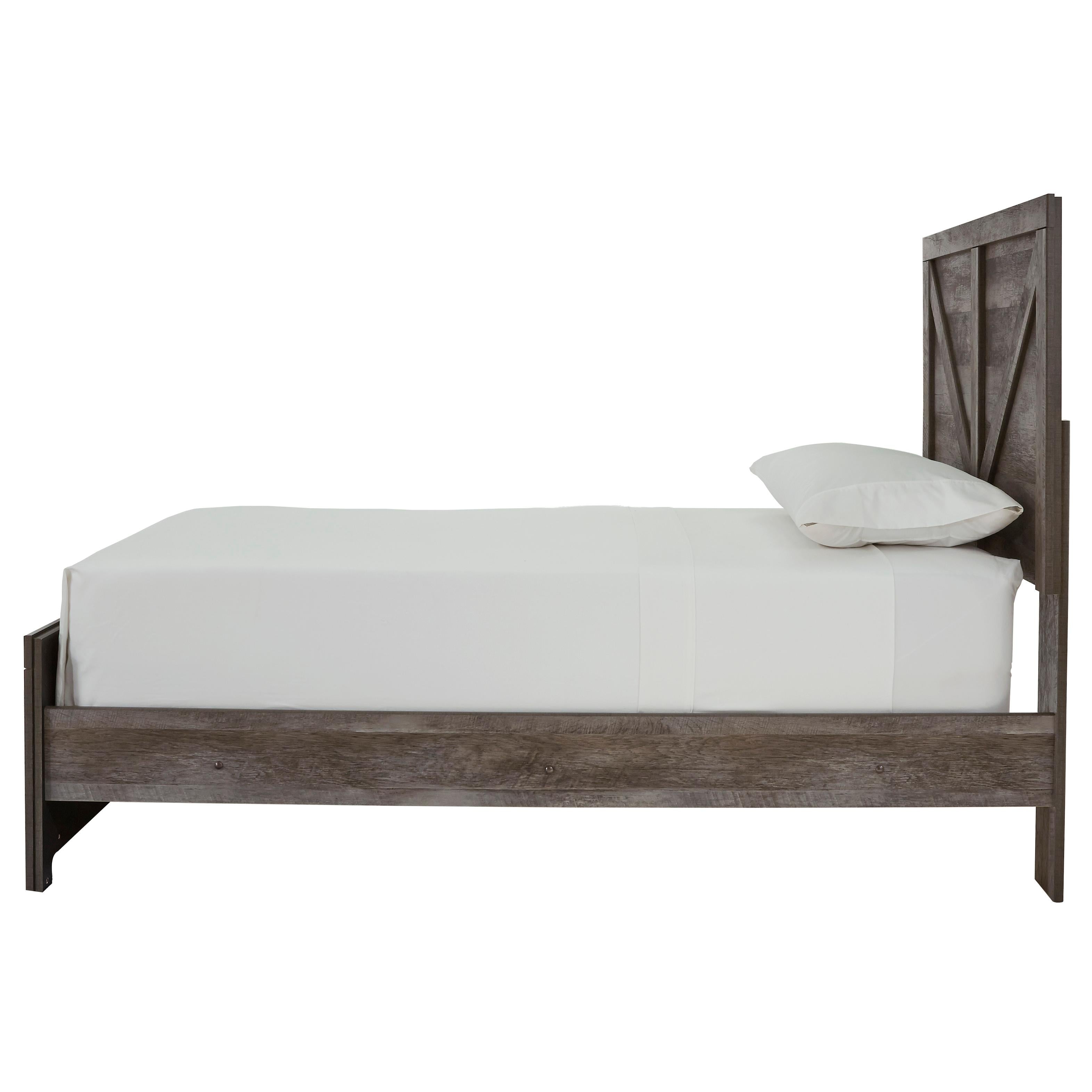 Signature Design by Ashley Wynnlow B440B16 Twin Crossbuck Panel Bed - Image 3