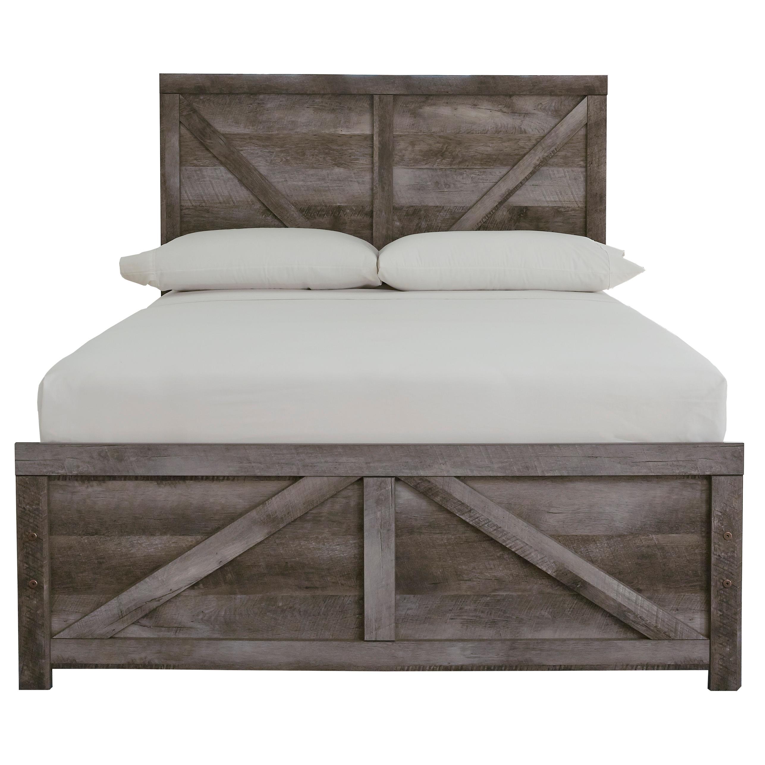 Signature Design by Ashley Wynnlow B440B17 Full Crossbuck Panel Bed - Image 2