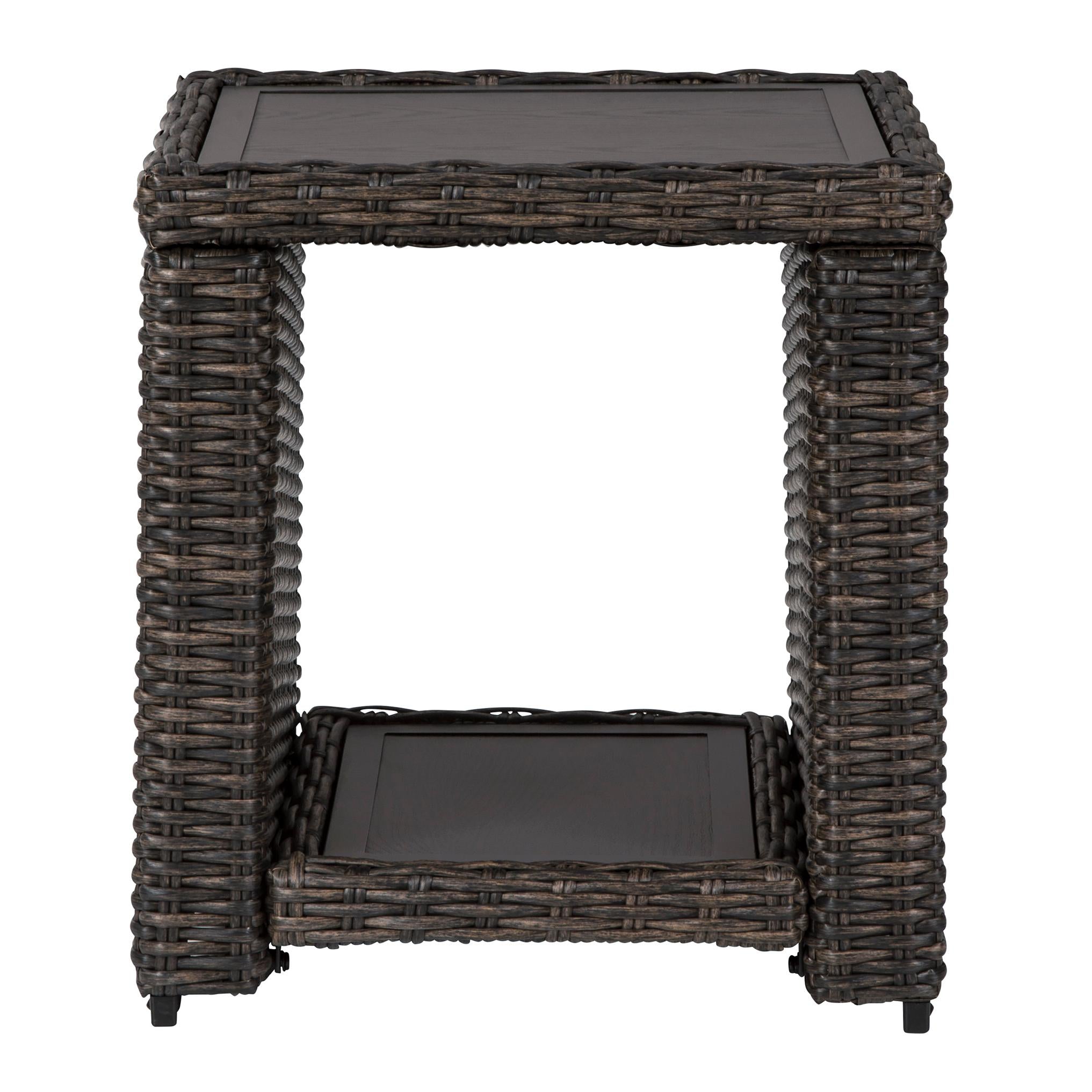 Signature Design by Ashley Grasson Lane P783-702 Square End Table - Image 2