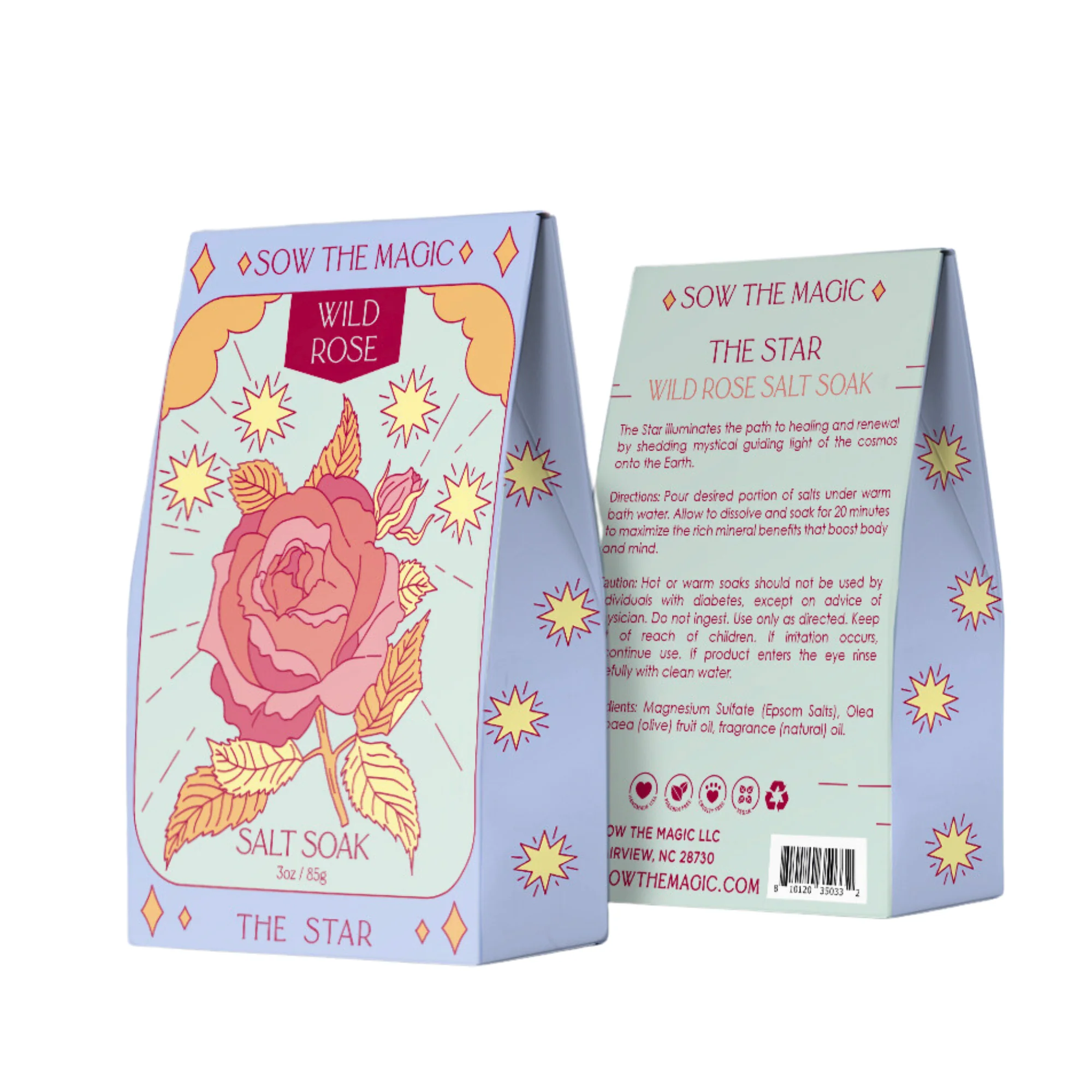 The Star Salt Soak in Wild Rose - Image 3