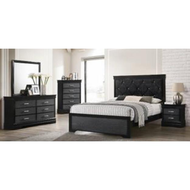 Crown Mark Amalia B6918-Q Queen Bed - Image 2