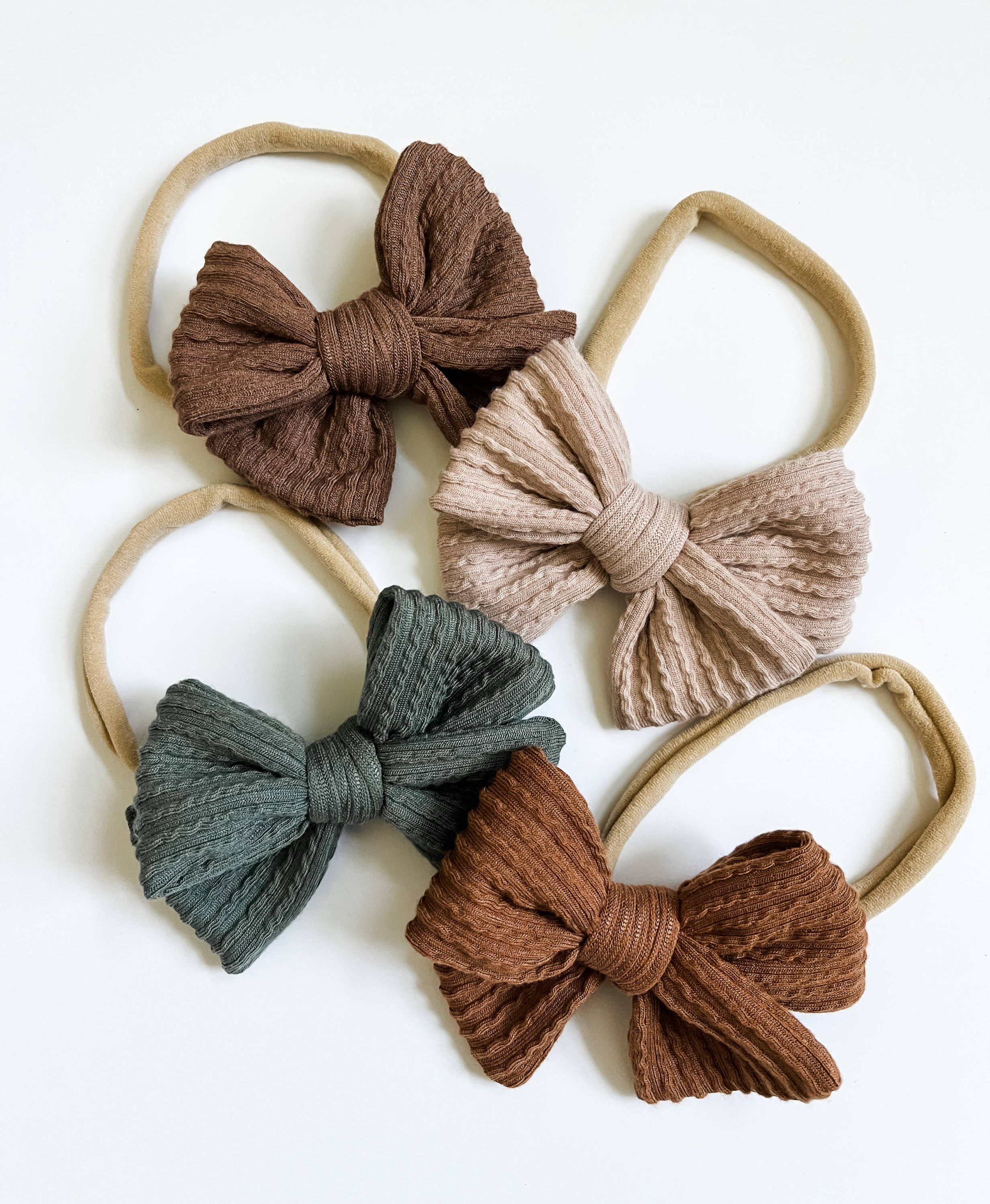 Baby Bow Headband - Willow - Image 1