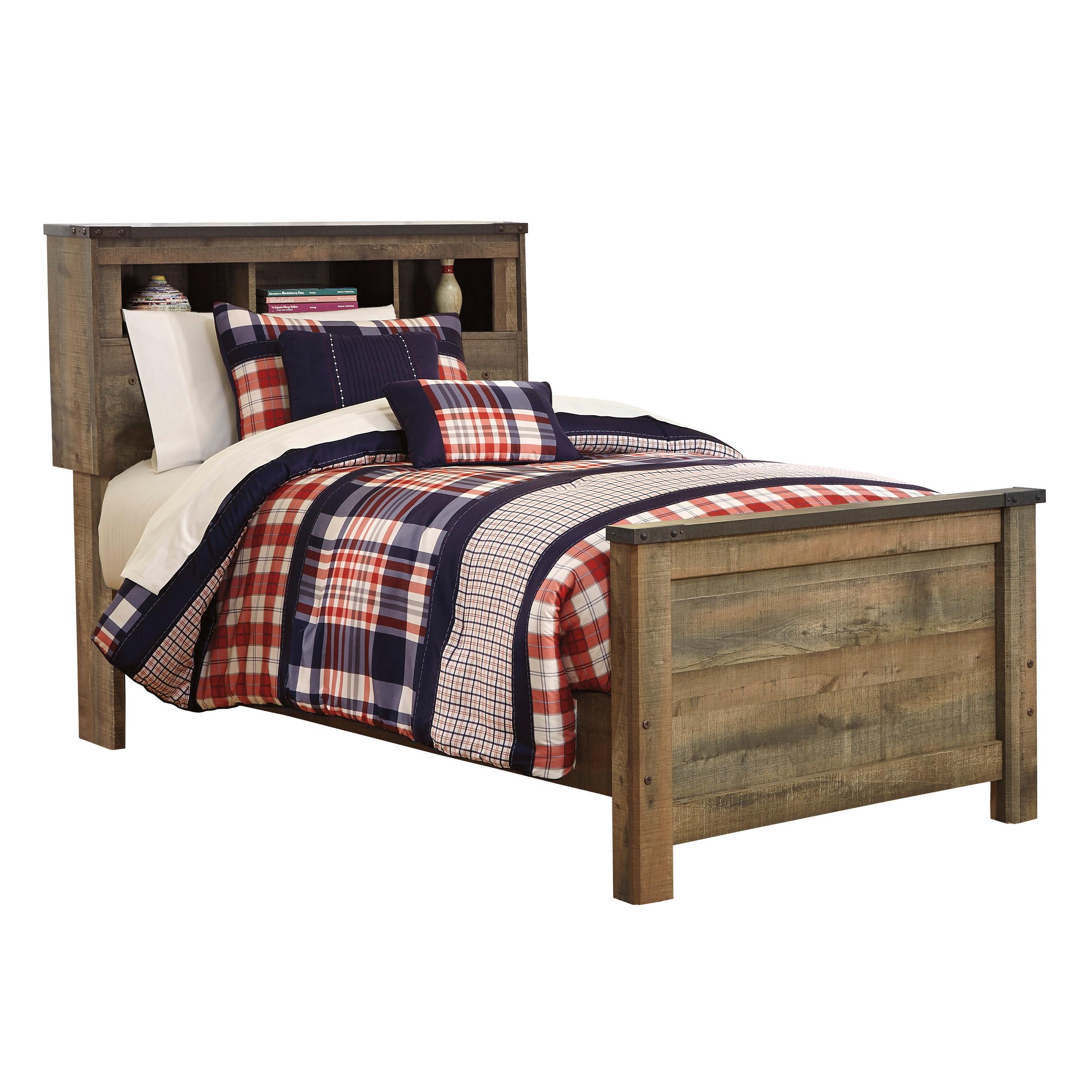 Signature Design by Ashley Trinell B446B21 Twin Bookcase Bed - Image 1