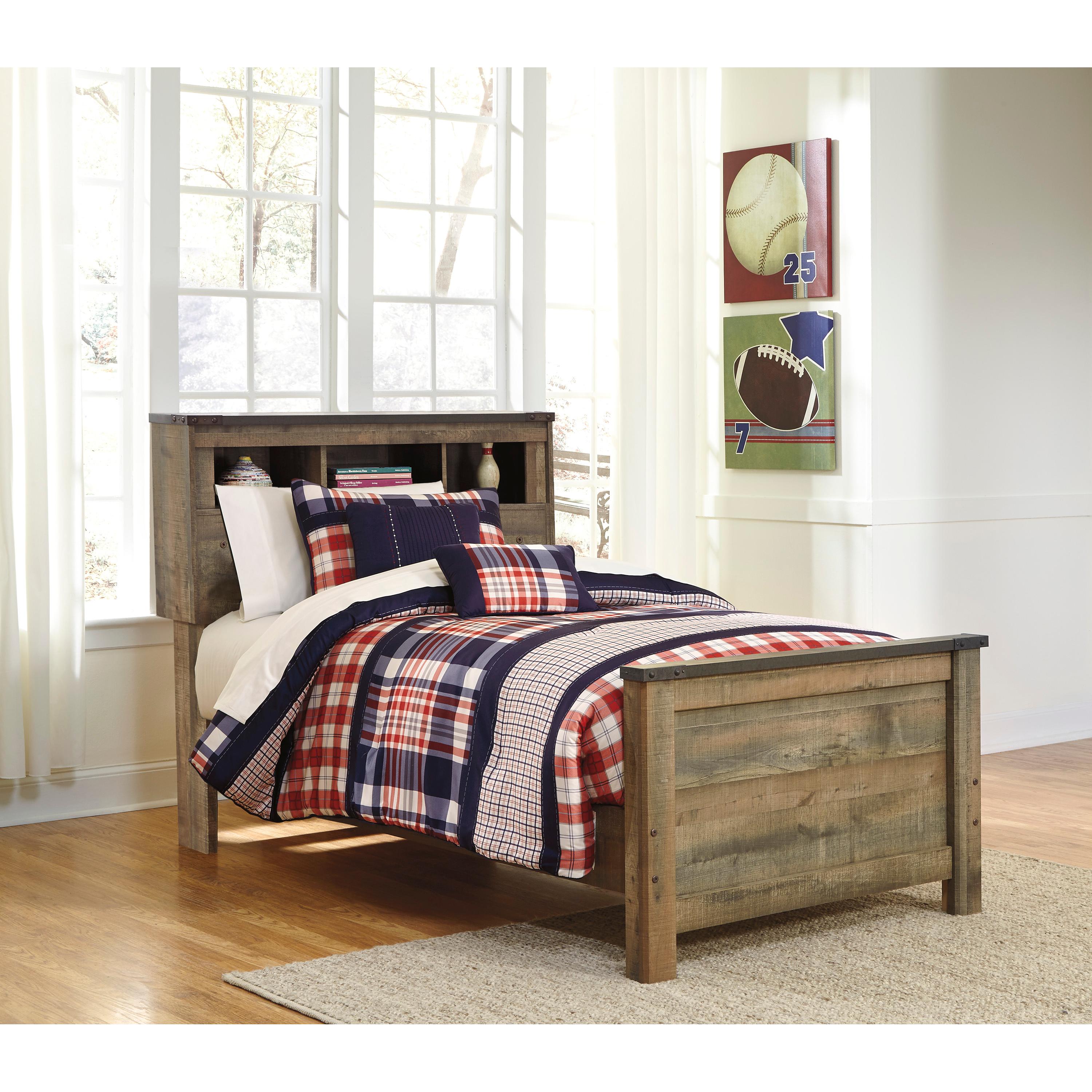 Signature Design by Ashley Trinell B446B21 Twin Bookcase Bed - Image 2