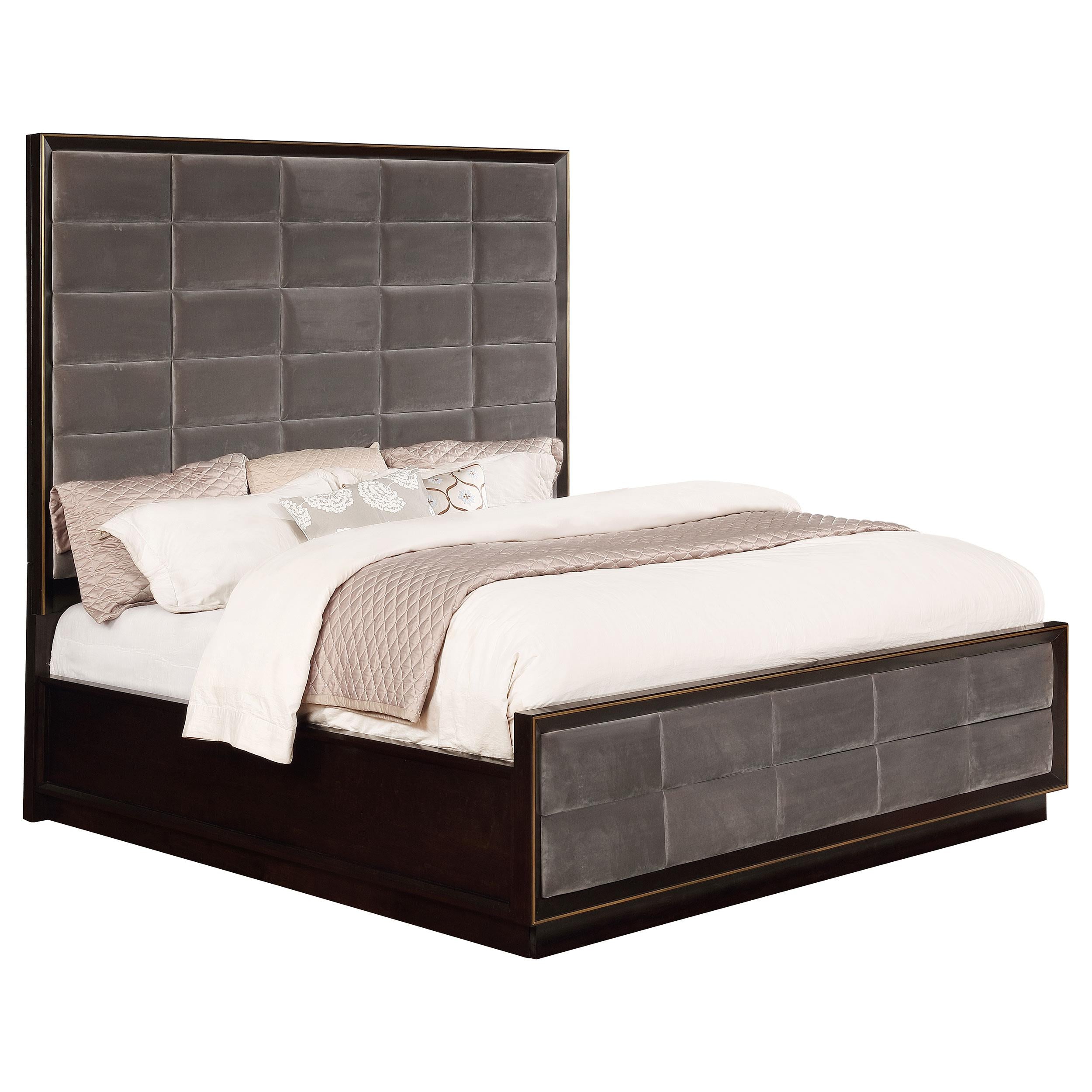 Coaster Furniture Durango 223261Q 77-inch Queen Panel Bed - Smoked Peppercorn - Image 2