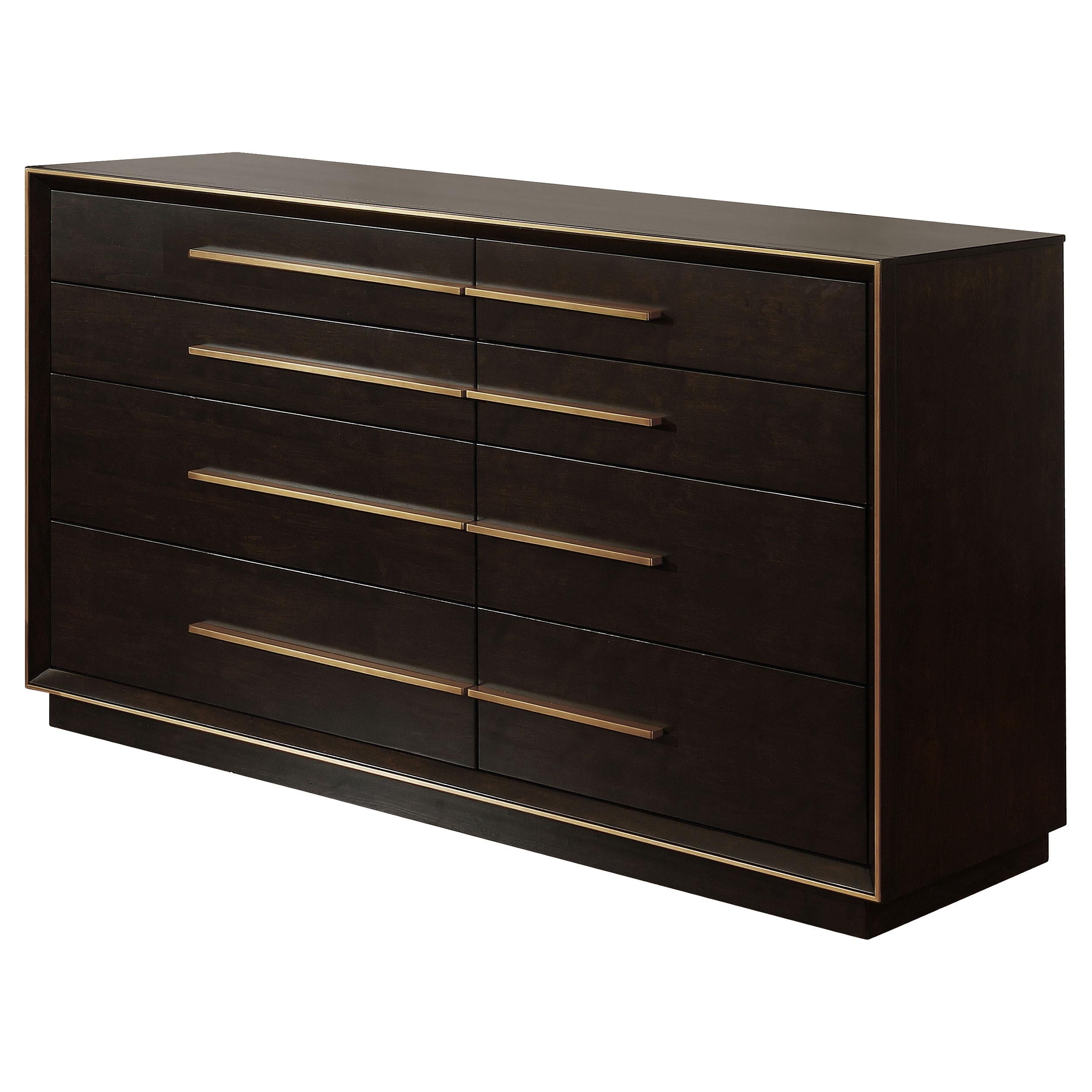 Coaster Furniture Durango 223263 8-Drawer Dresser - Smoked Peppercorn - Image 3