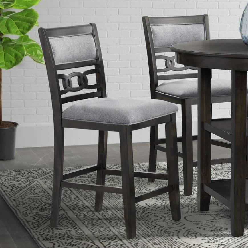 Elements International Amherst DAH550CSC Counter Height Side Chair - Image 1
