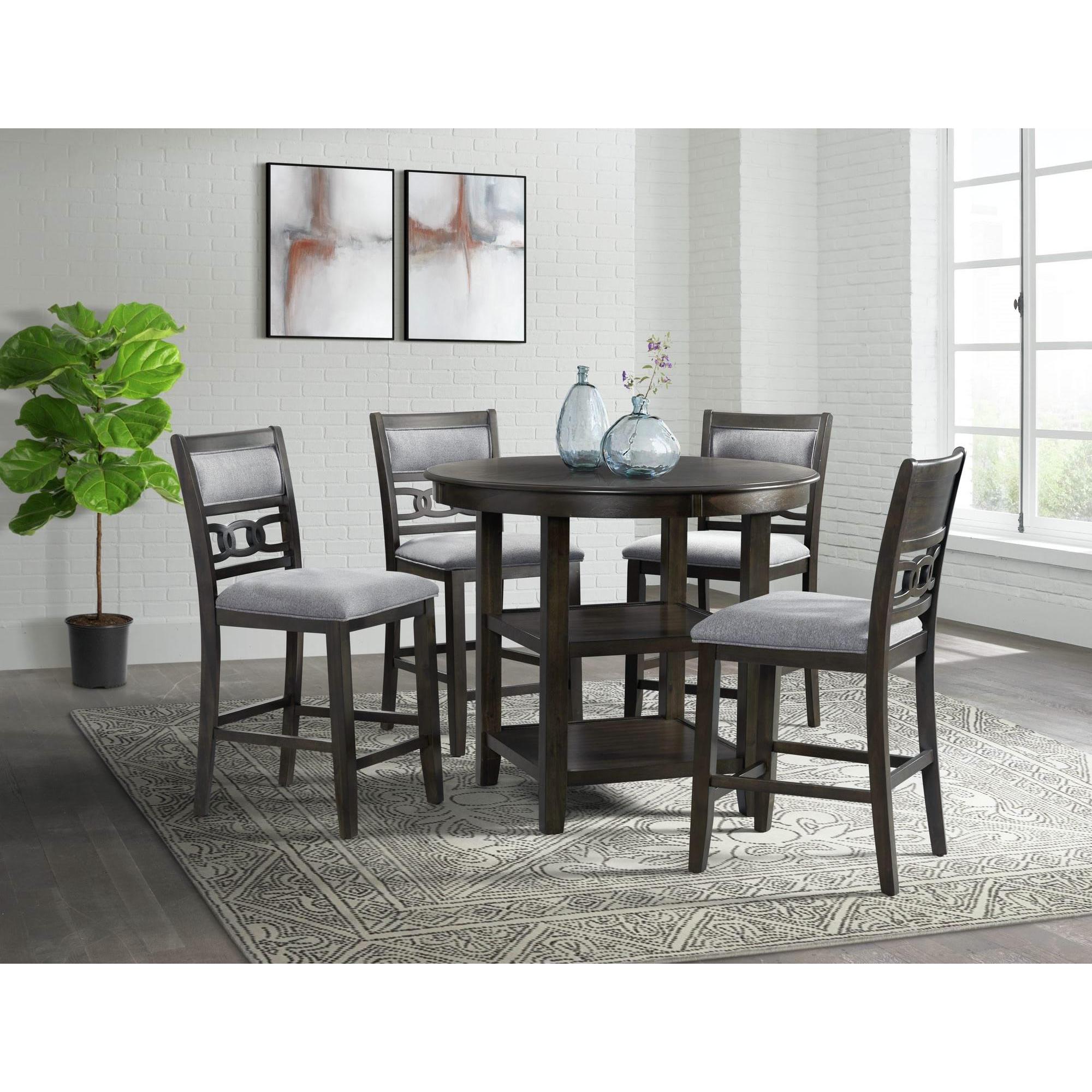 Elements International Amherst DAH555PCSC Counter Height Side Chair - Image 2