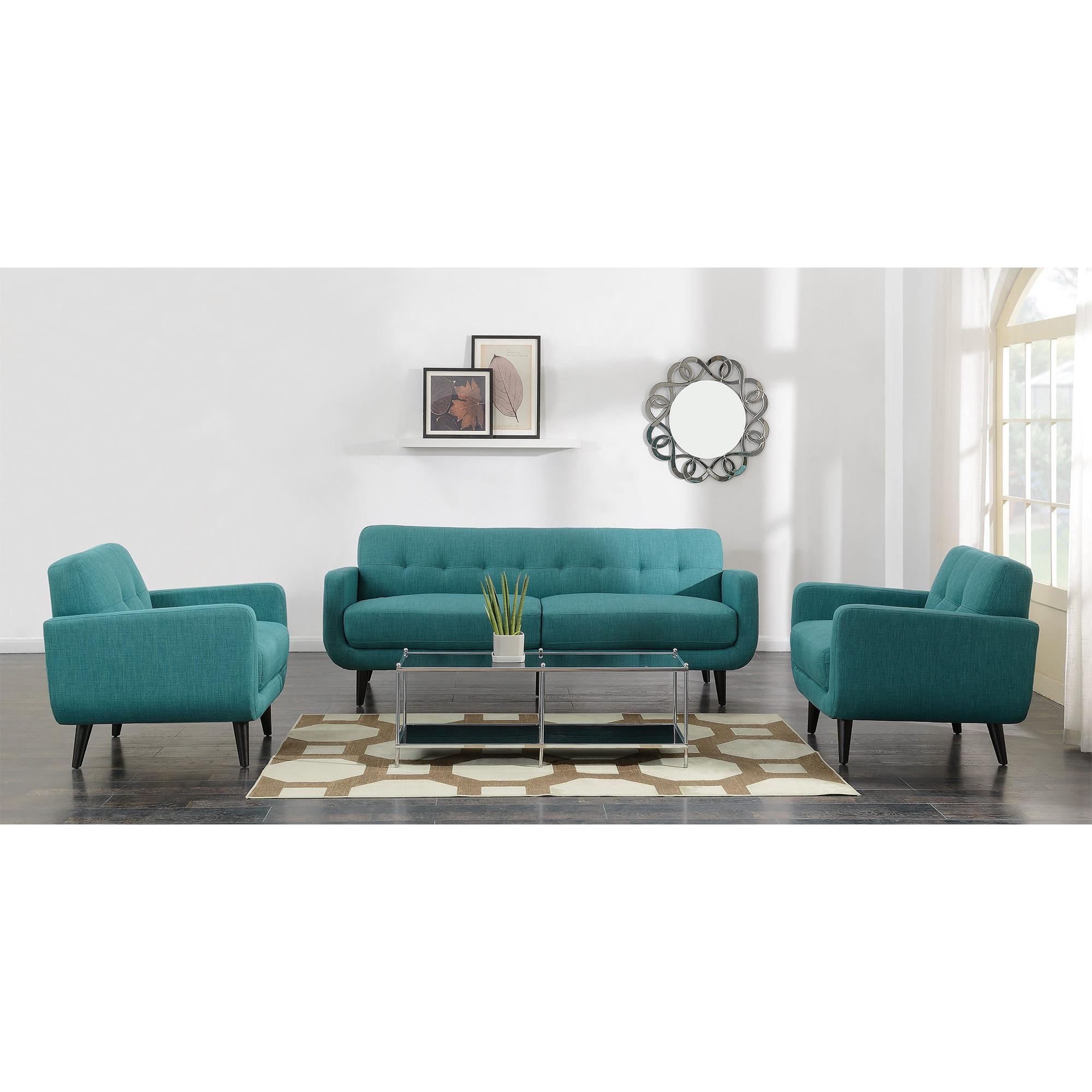 Elements International Hadley UHD087100 Chair - Heirloom Teal - Image 3