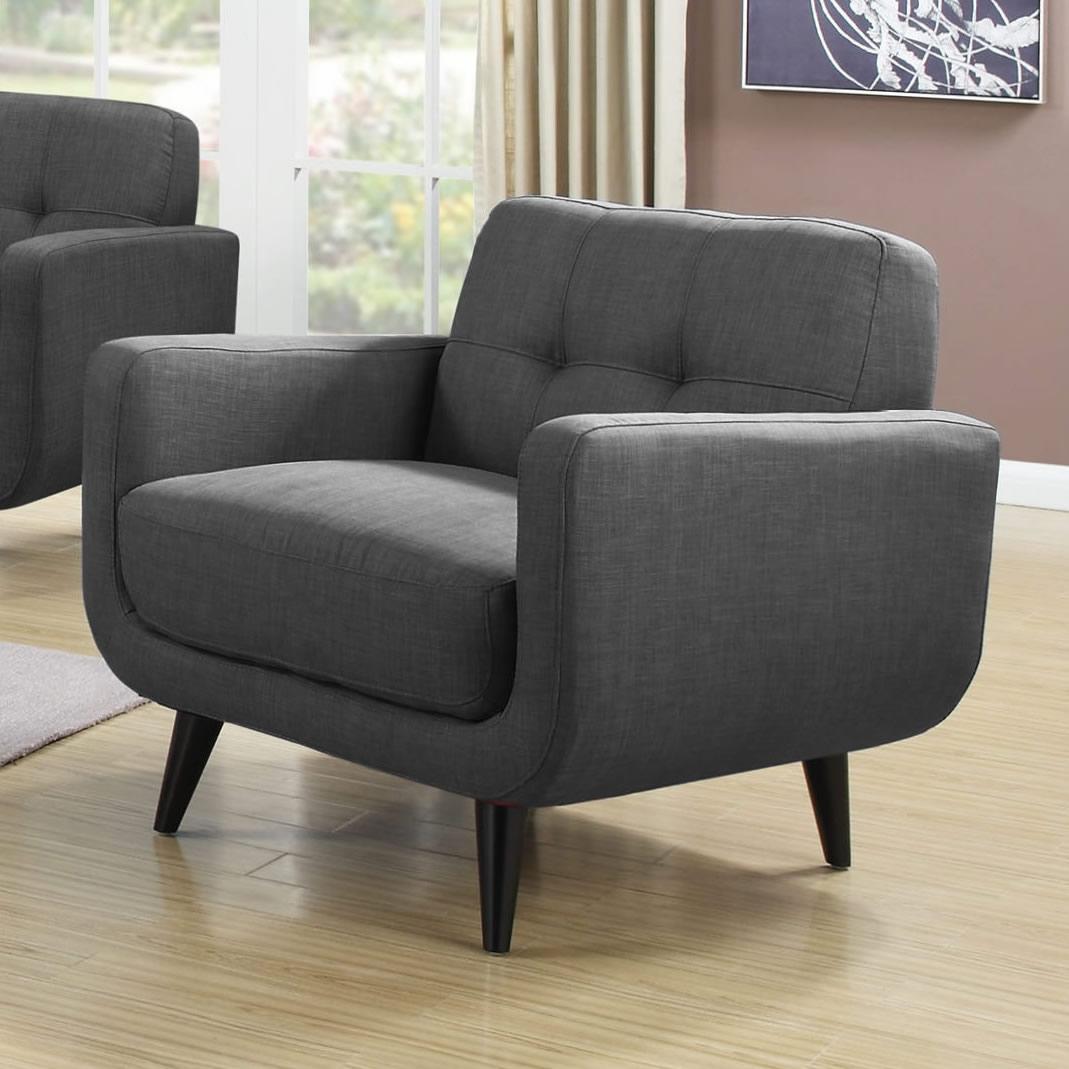 Elements International Hadley UHD090100 Chair – Heirloom Charcoal