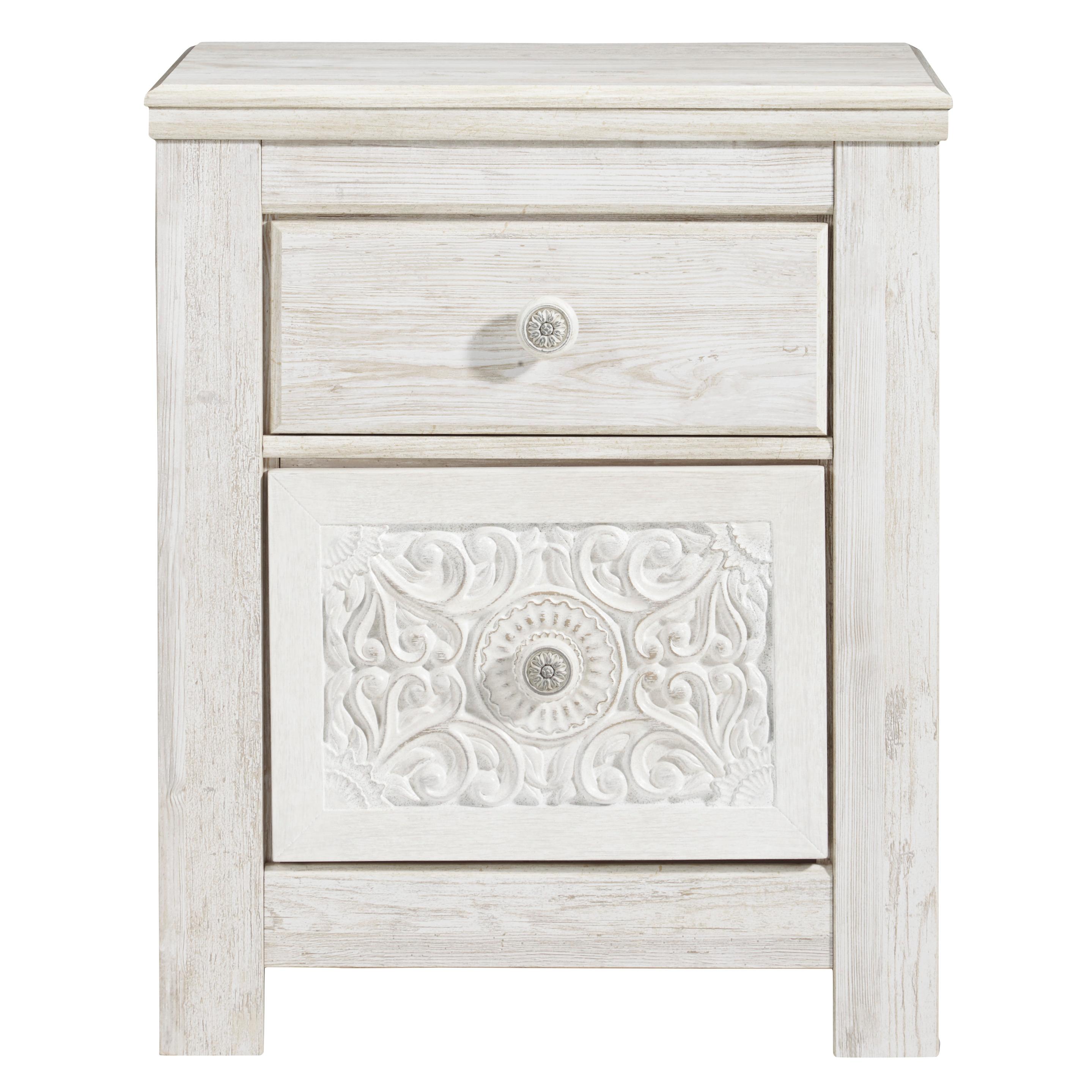 Signature Design by Ashley Paxberry B181-92 Two Drawer Night Stand - Image 3