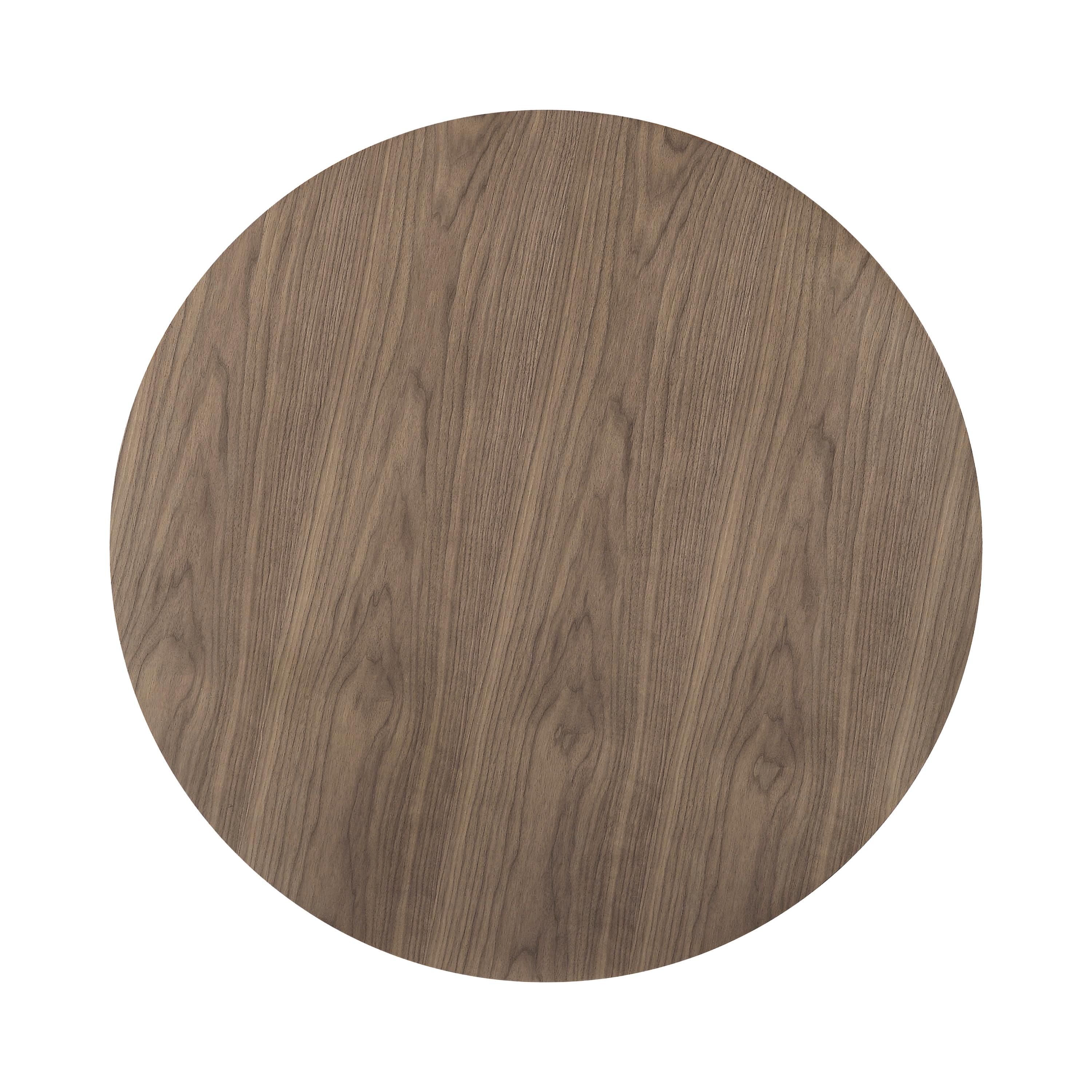 Coaster Furniture Cora 110280 Round 40-inch Wood Top Dining Table - Brown Walnut - Image 2