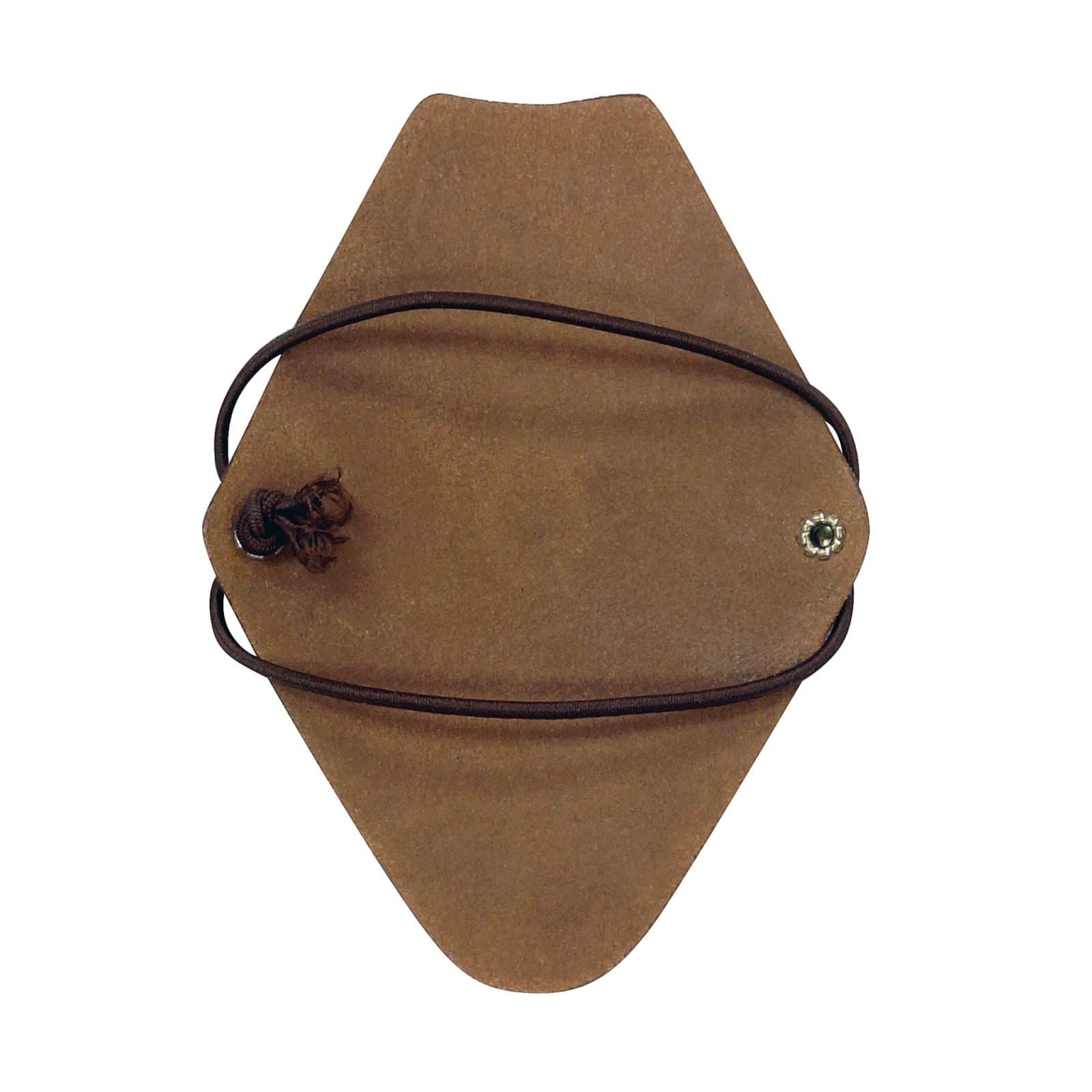 Serious Archery Kids Size Diamond Shape Bow Hunting Armguard in Brown Leather - Image 2