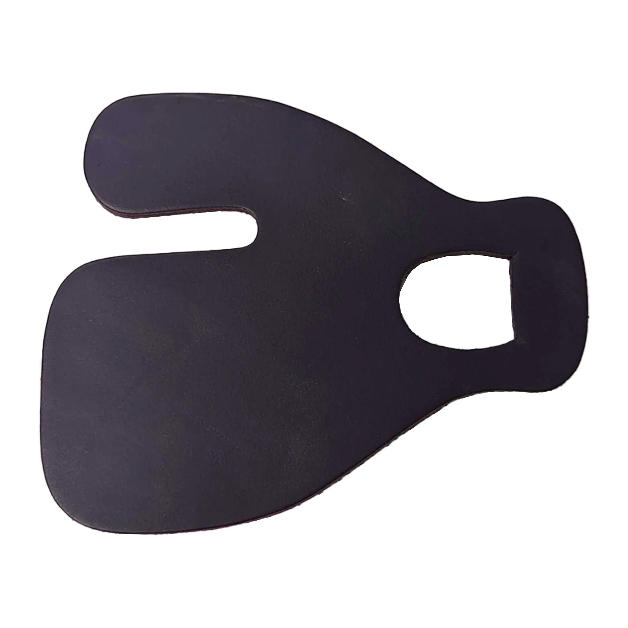 Serious Archery Youth Split Finger Shooting Tab in Purple Leather for Right-Handed Archers - Image 3
