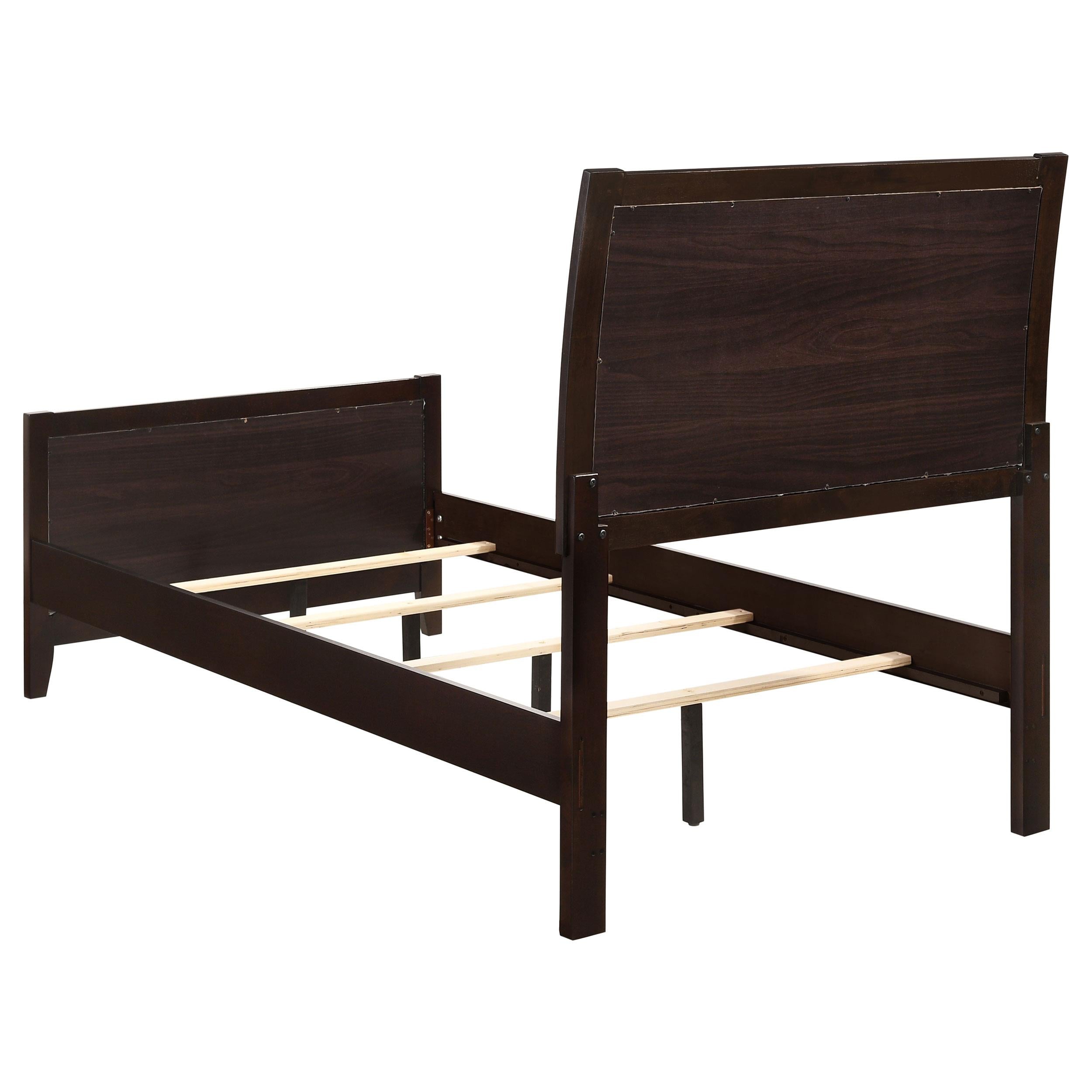 Coaster Furniture Carlton 202091T Wood Twin Panel Bed - Cappuccino - Image 3