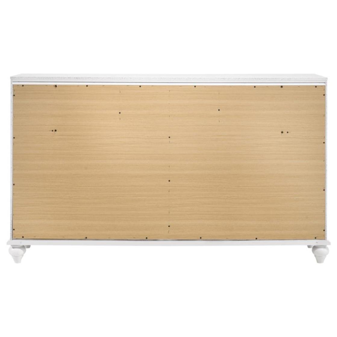 Coaster Furniture Barzini 205893 7-Drawer Dresser - White - Image 3