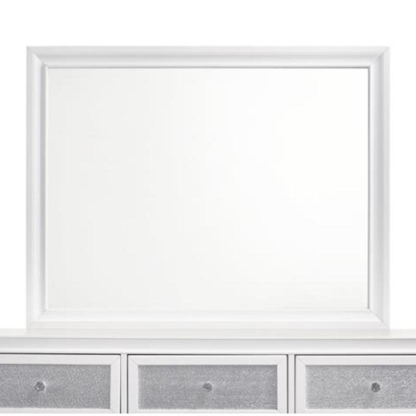 Coaster Furniture Barzini 205894 Dresser Mirror – White