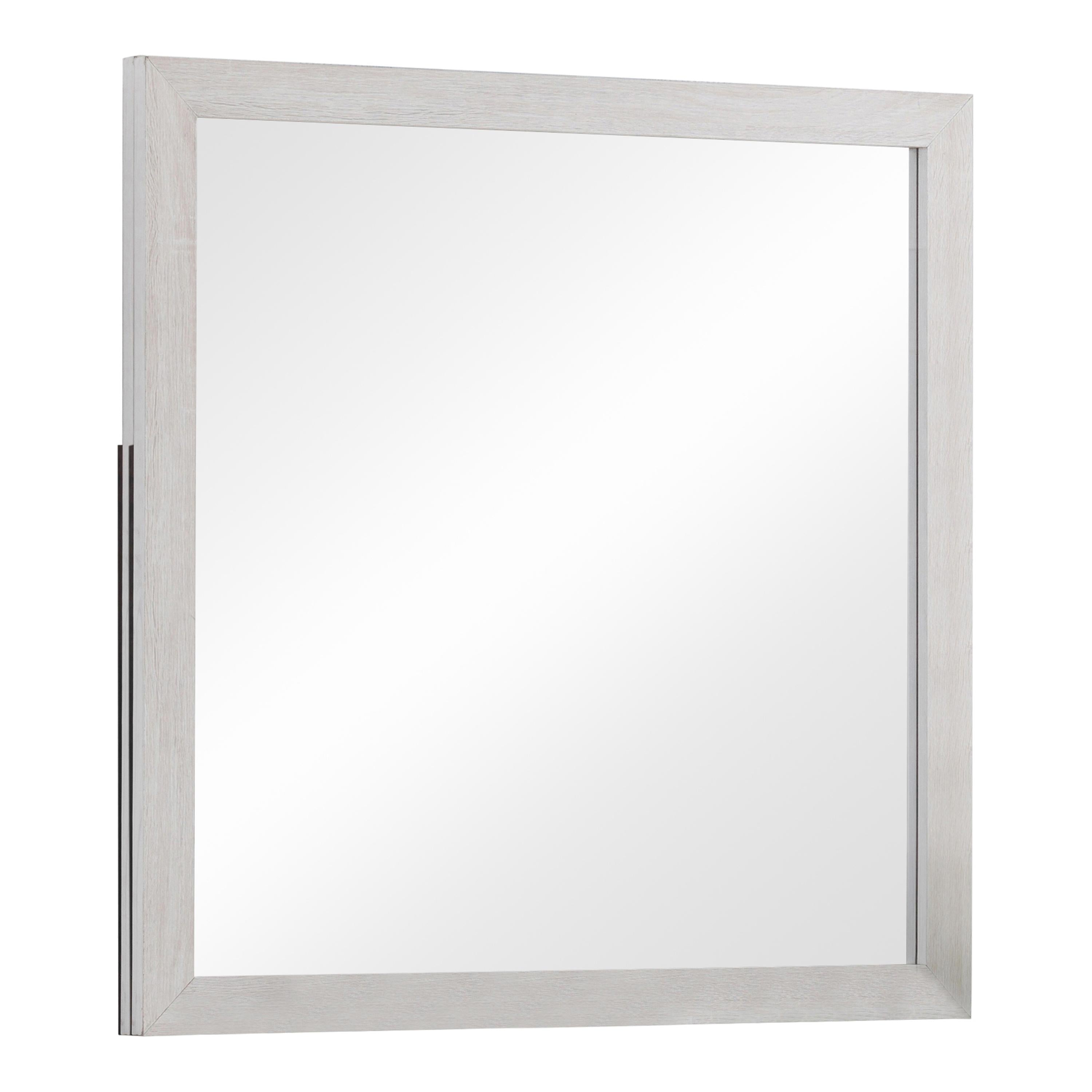 Coaster Furniture Brantford 207054 Dresser Mirror – Coastal White