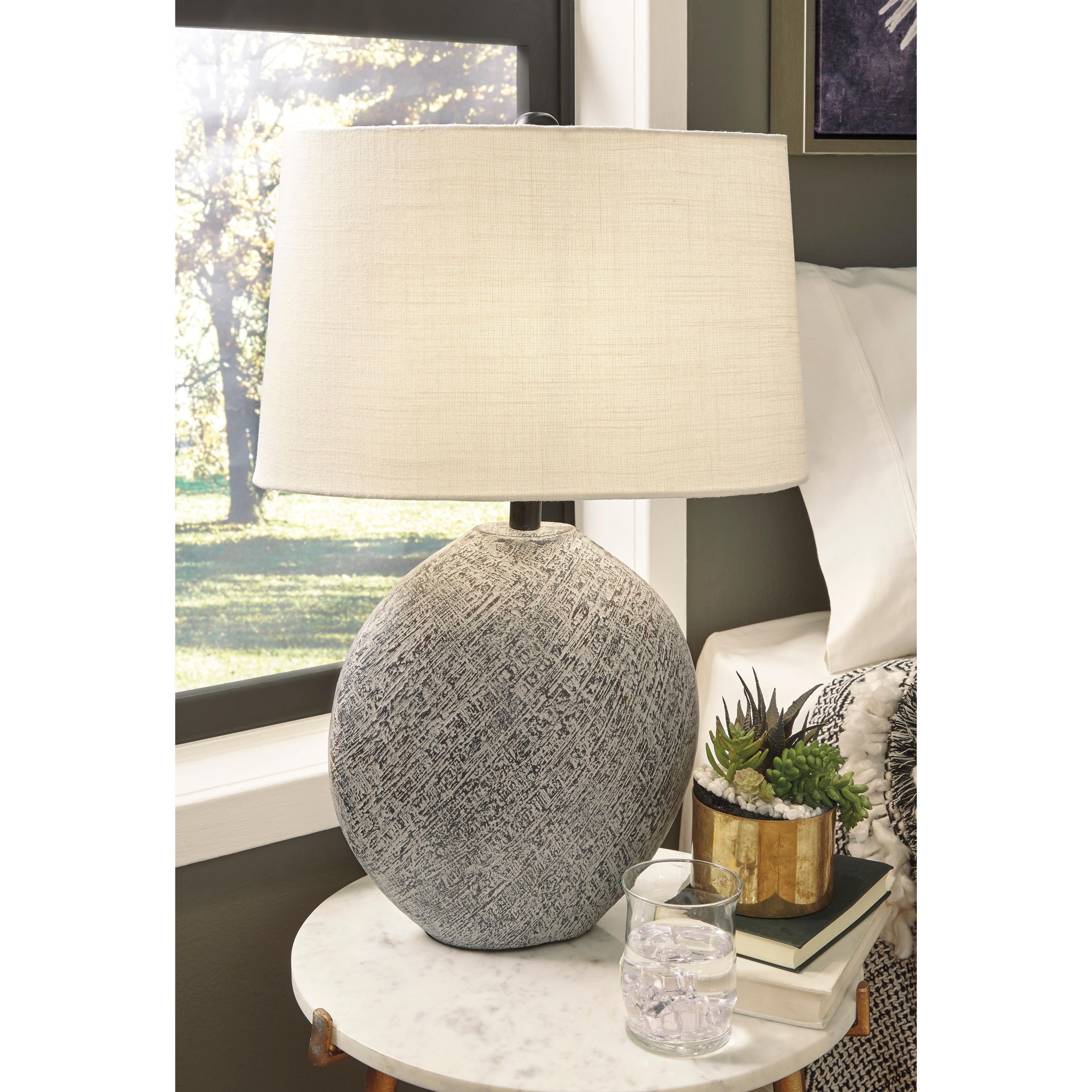 Signature Design by Ashley Harif L235624 Paper Table Lamp - Image 3