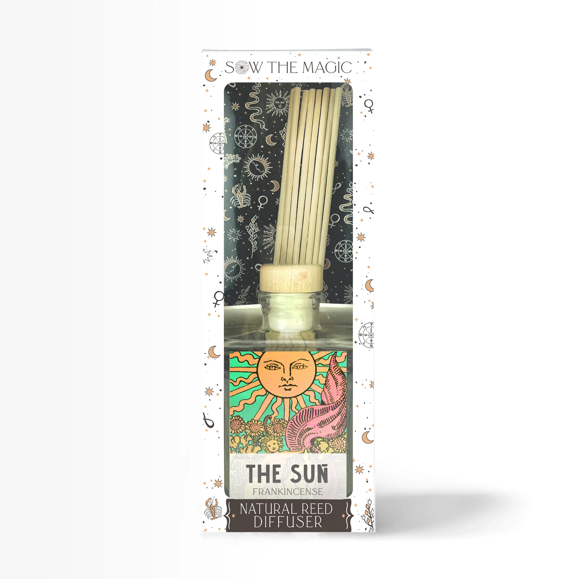 The Sun Tarot Card Home Reed Diffuser - Image 2
