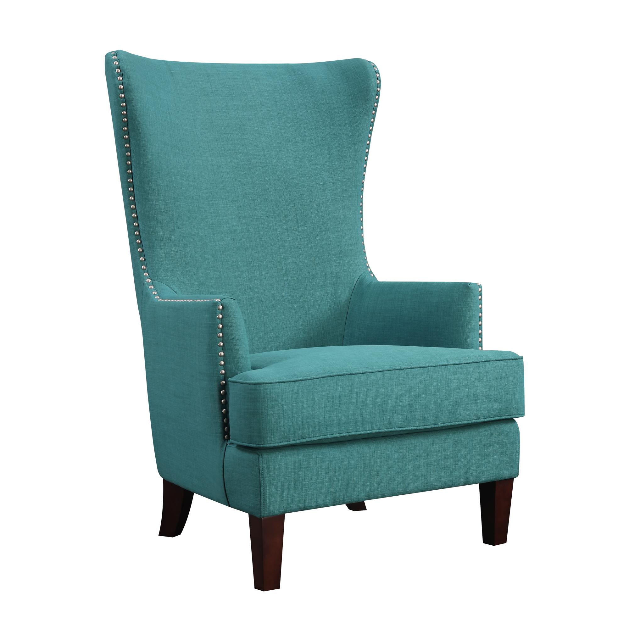 Elements International Kori Accent Chair – Heirloom Teal