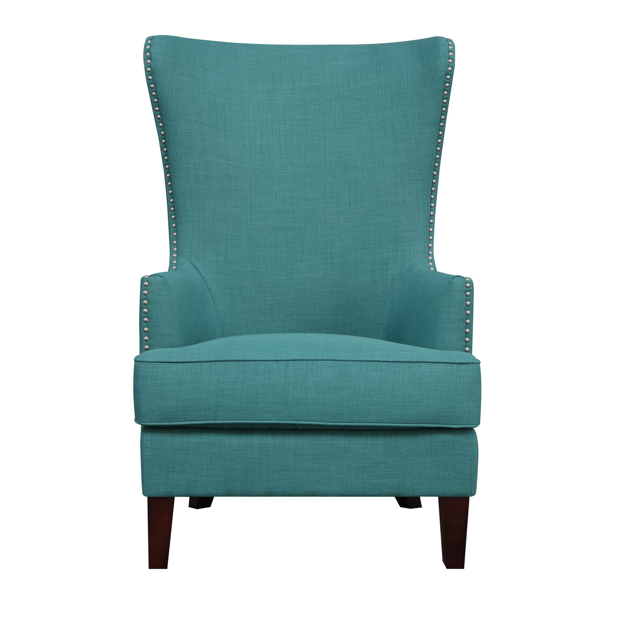 Elements International Kori Accent Chair - Heirloom Teal - Image 2