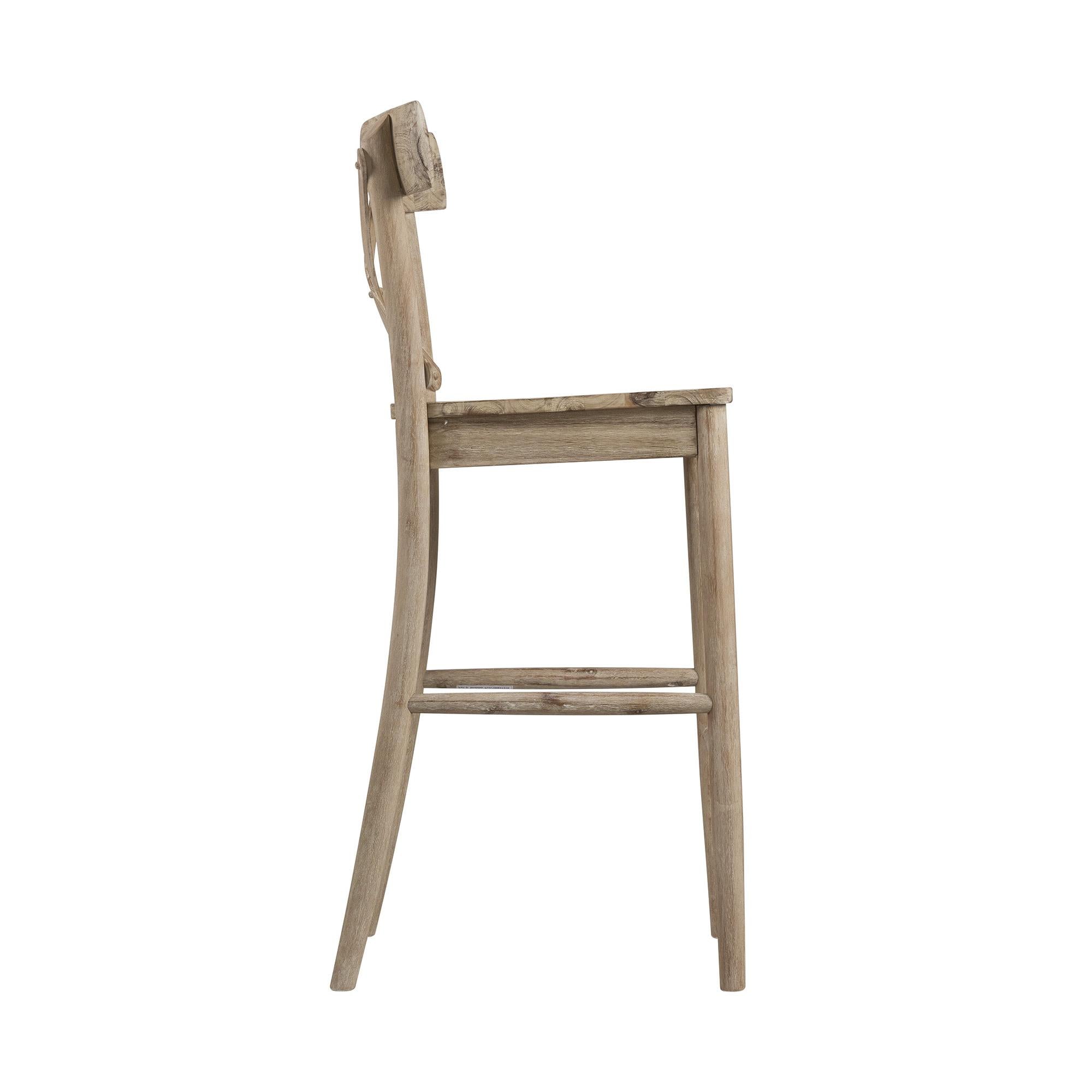 Elements International Callista LCL100BST Bar Stool - Image 3