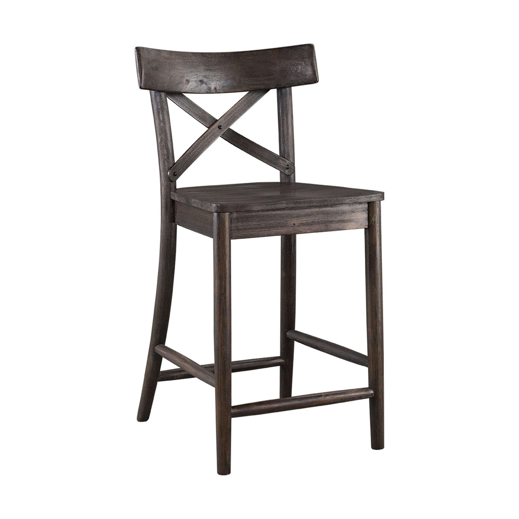 Elements International Coronado LCO100CST 24" Counter Height Stool - Image 1