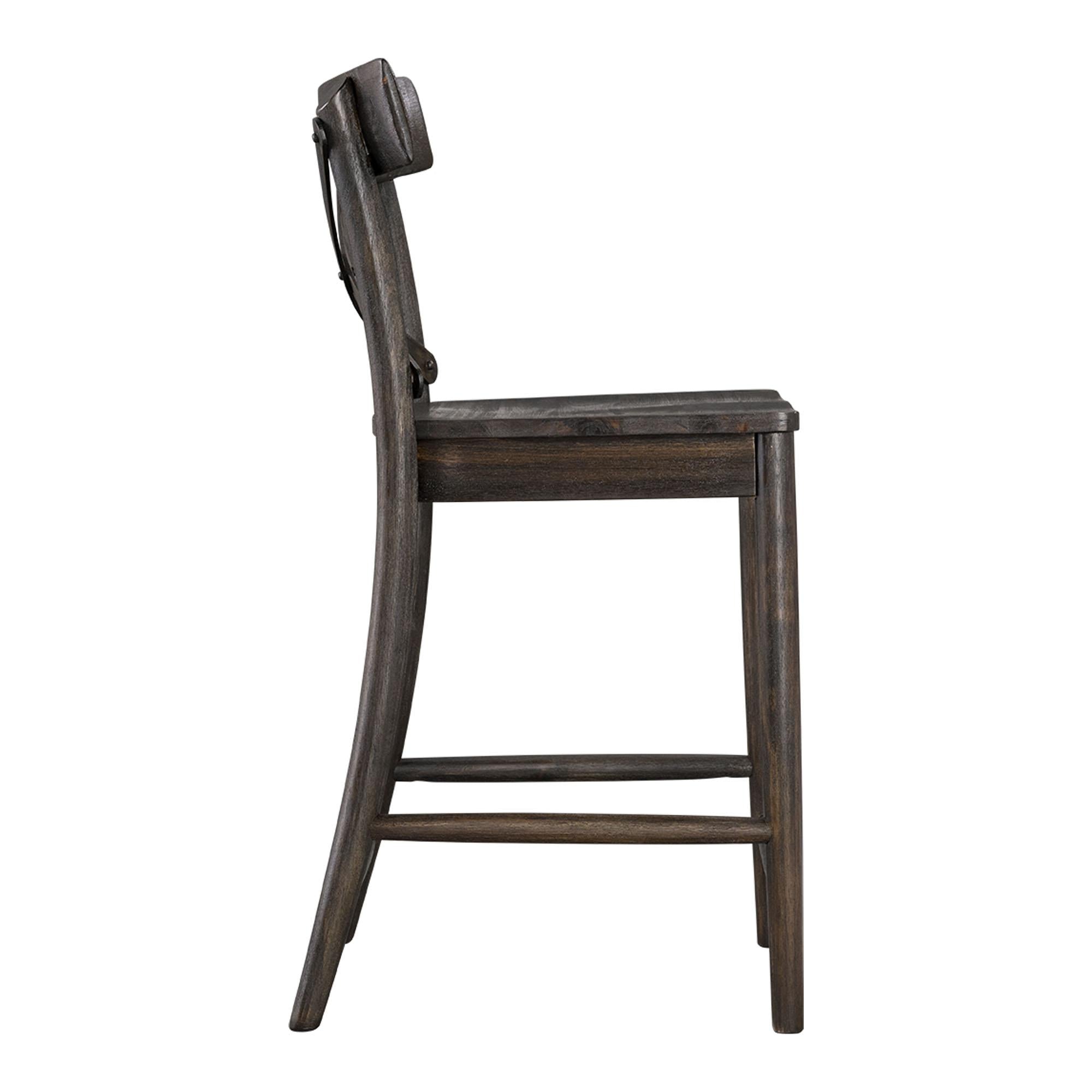 Elements International Coronado LCO100CST 24" Counter Height Stool - Image 3