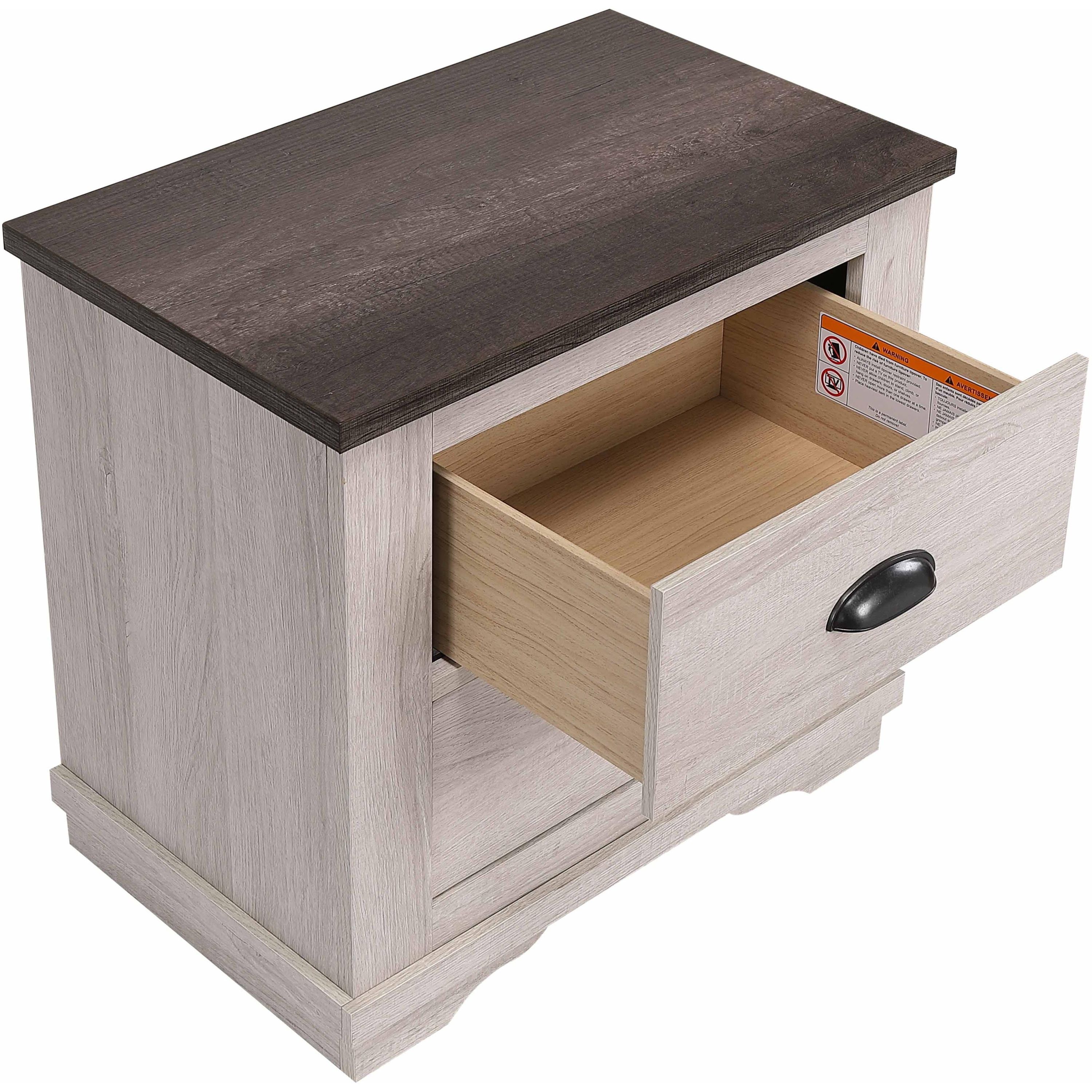 Crown Mark Coralee B8130-2 Nightstand - Image 2