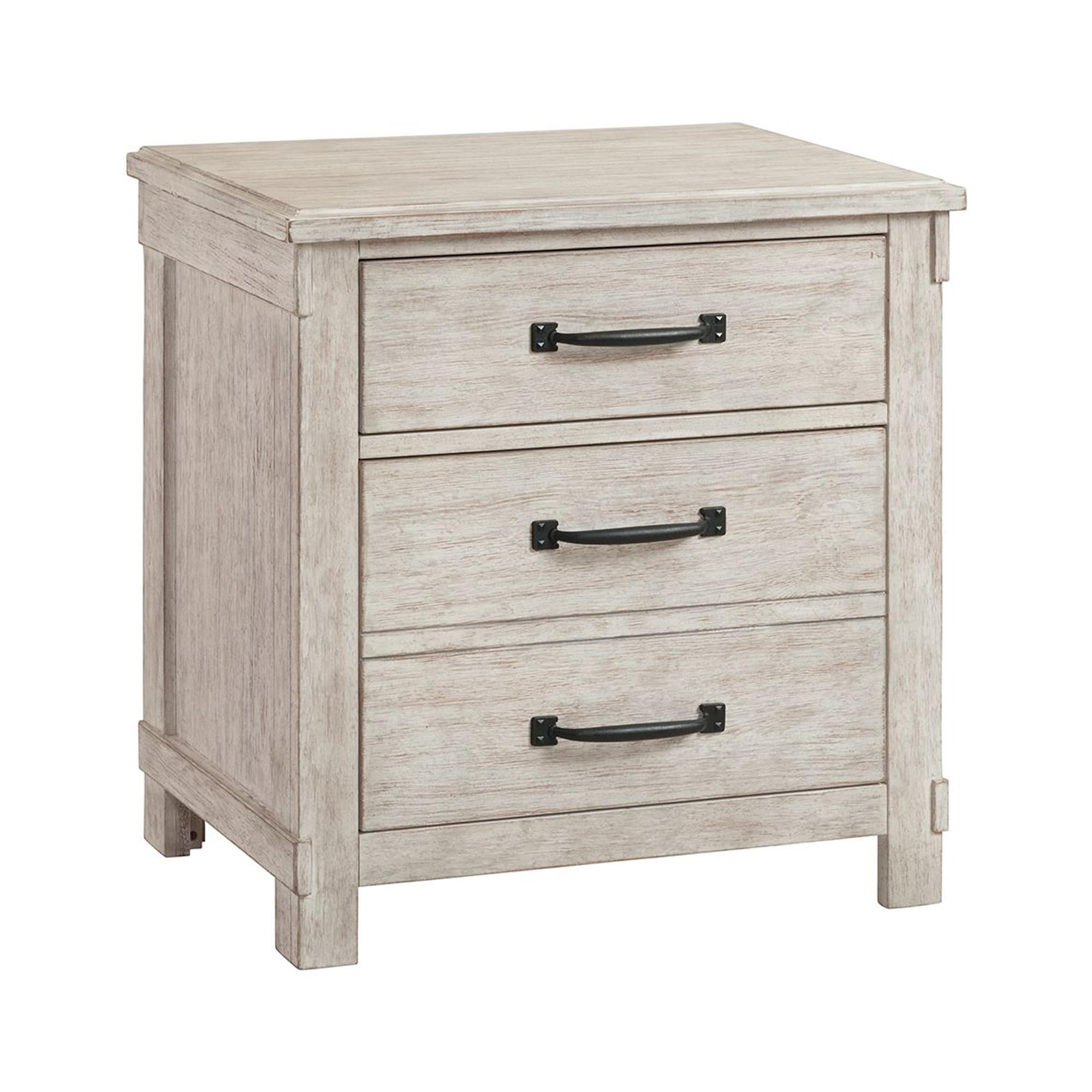 Elements International Scott SC600NS Nightstand with USB Ports