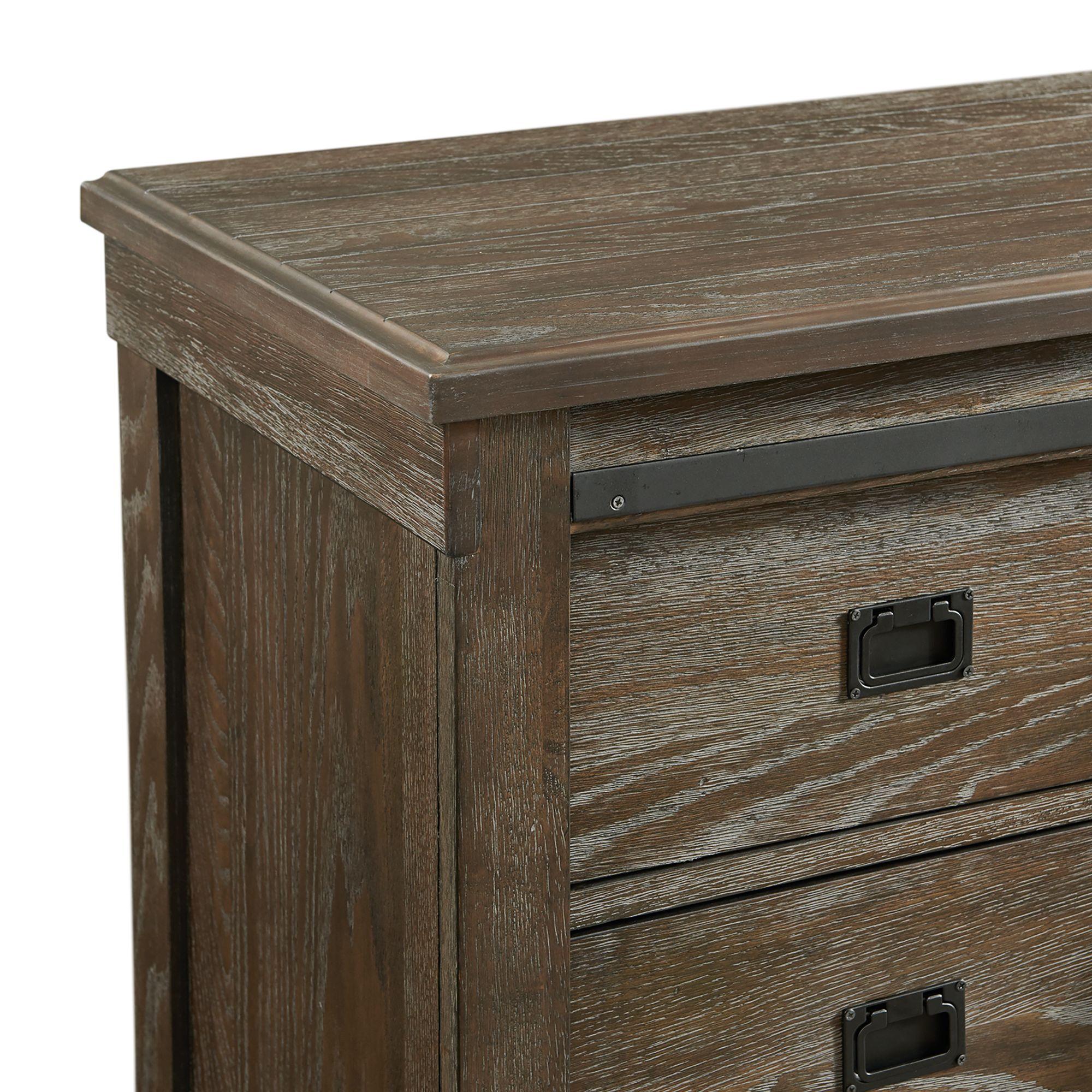 Elements International Scott SC300CH Gentlemen's Chest - Walnut - Image 3